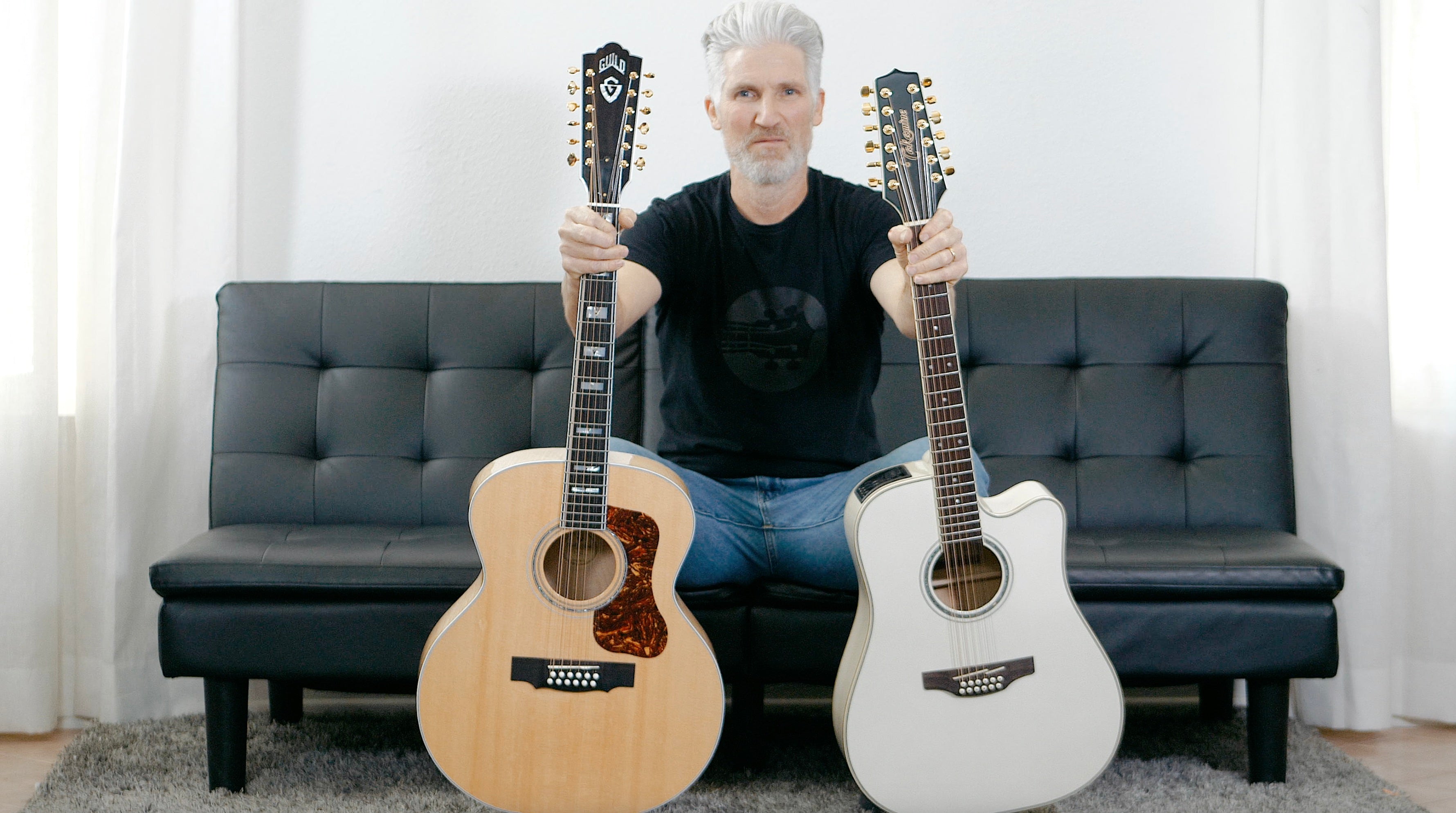 12 String Guitar Battle: Guild vs Takamine