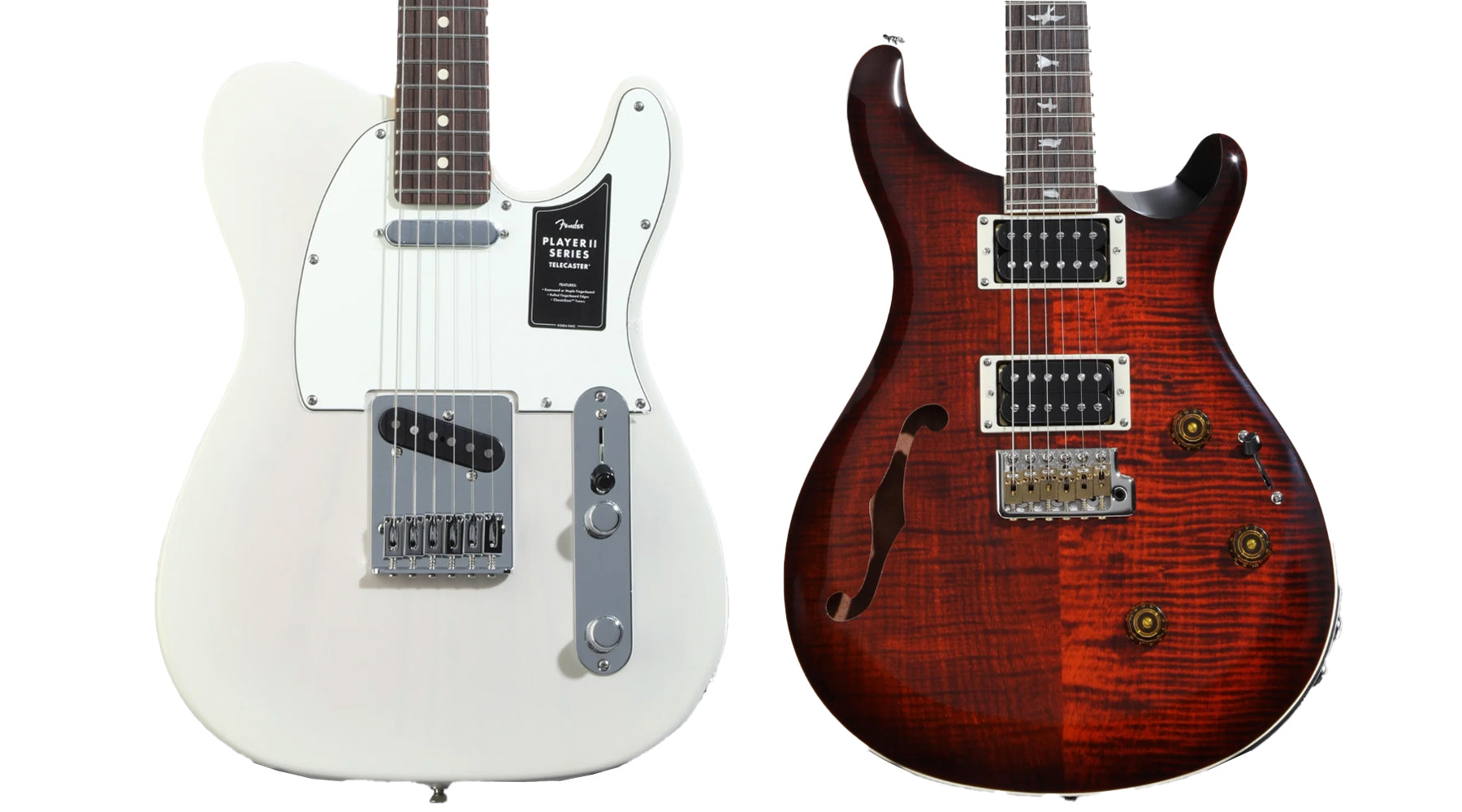 Fender Telecaster vs. PRS Custom 24