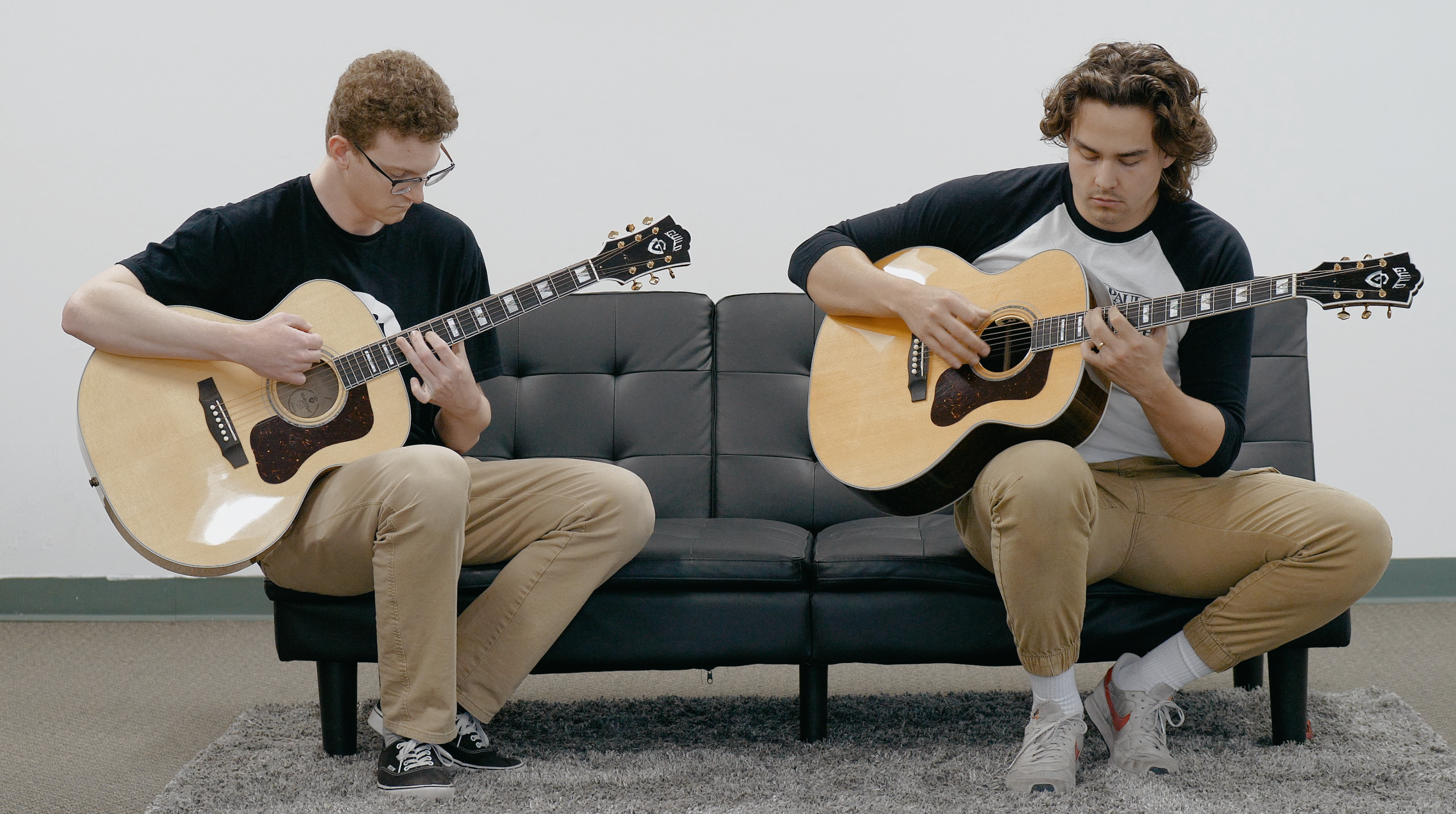 Guild F-55E Acoustic Guitar Comparison