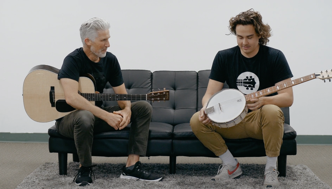 Martin Road Series Guitar vs Deering 6-String Banjo