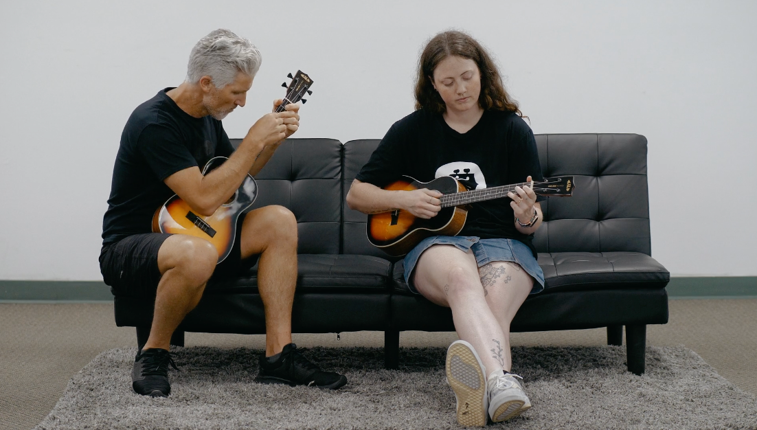 Kala Uke Like The Pros SSMHG Baritone Ukulele