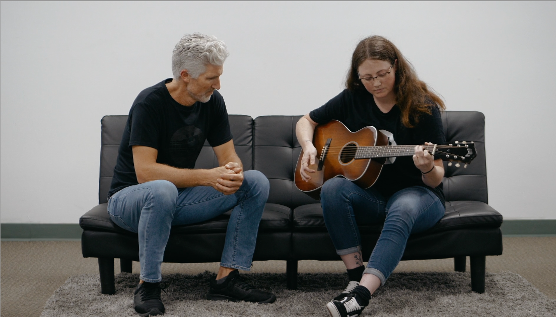 Guild M-25E California Burst Acoustic Electric Guitar