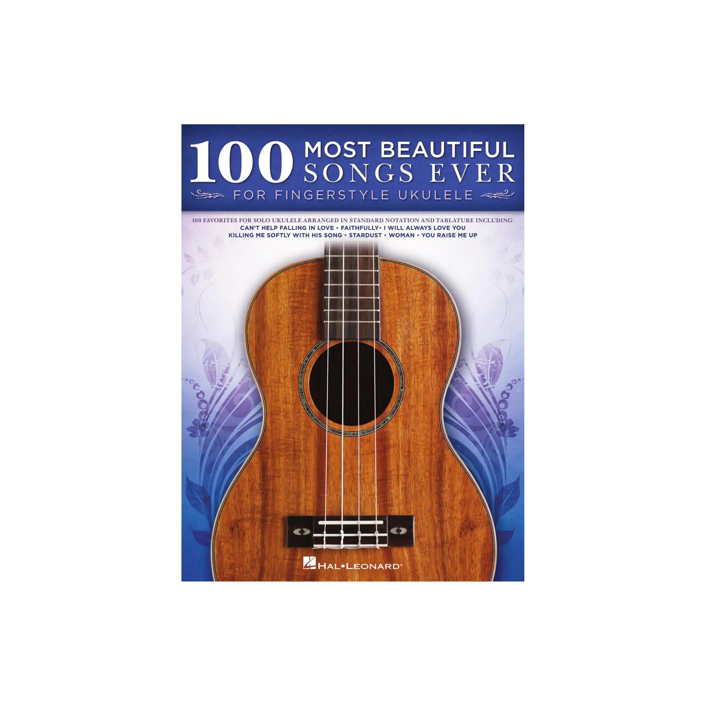 100-Most-Beautiful-Songs-For-Fingerstyle-Ukulele | Terry Carter Music Store