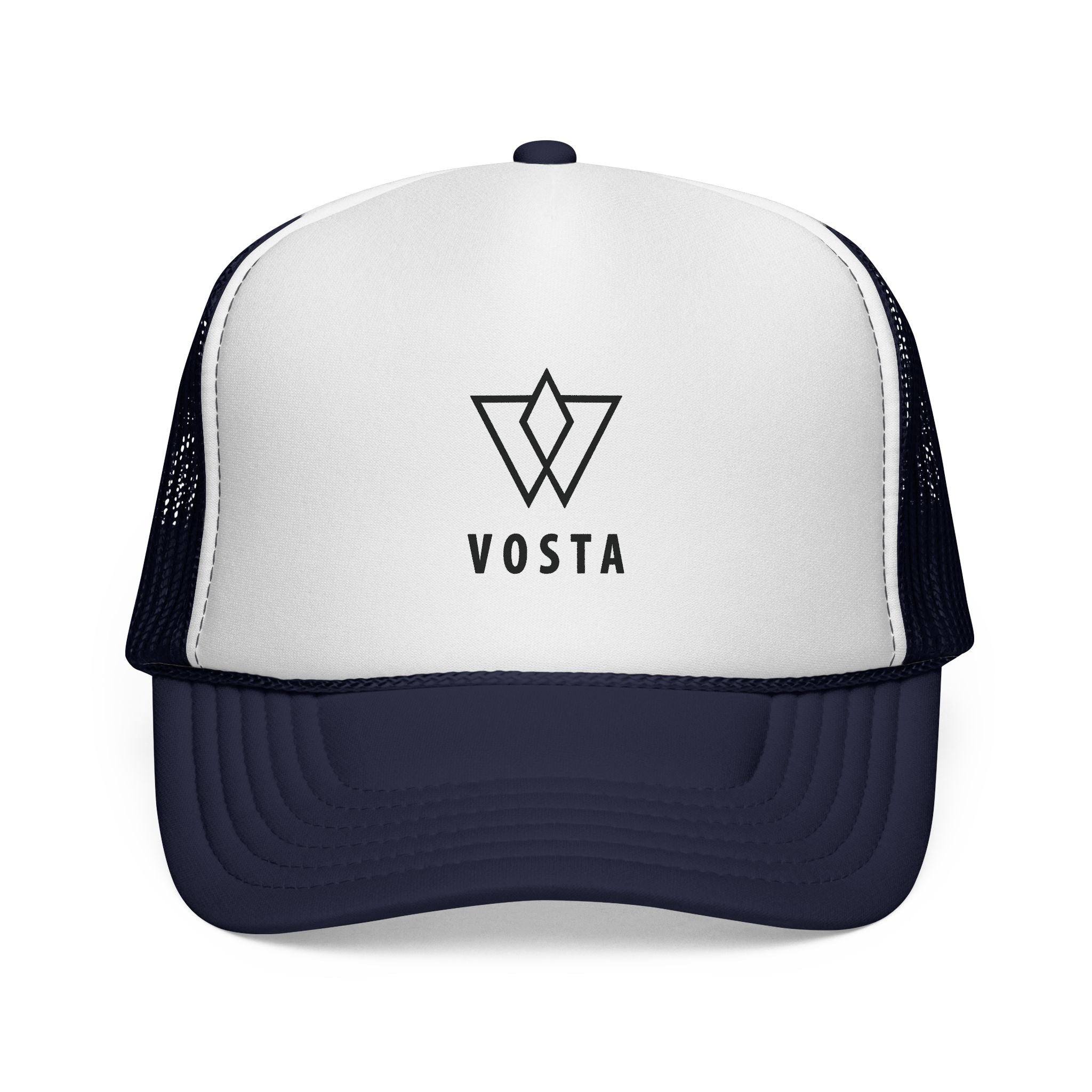 Vosta Trucker Cap — Black Logo