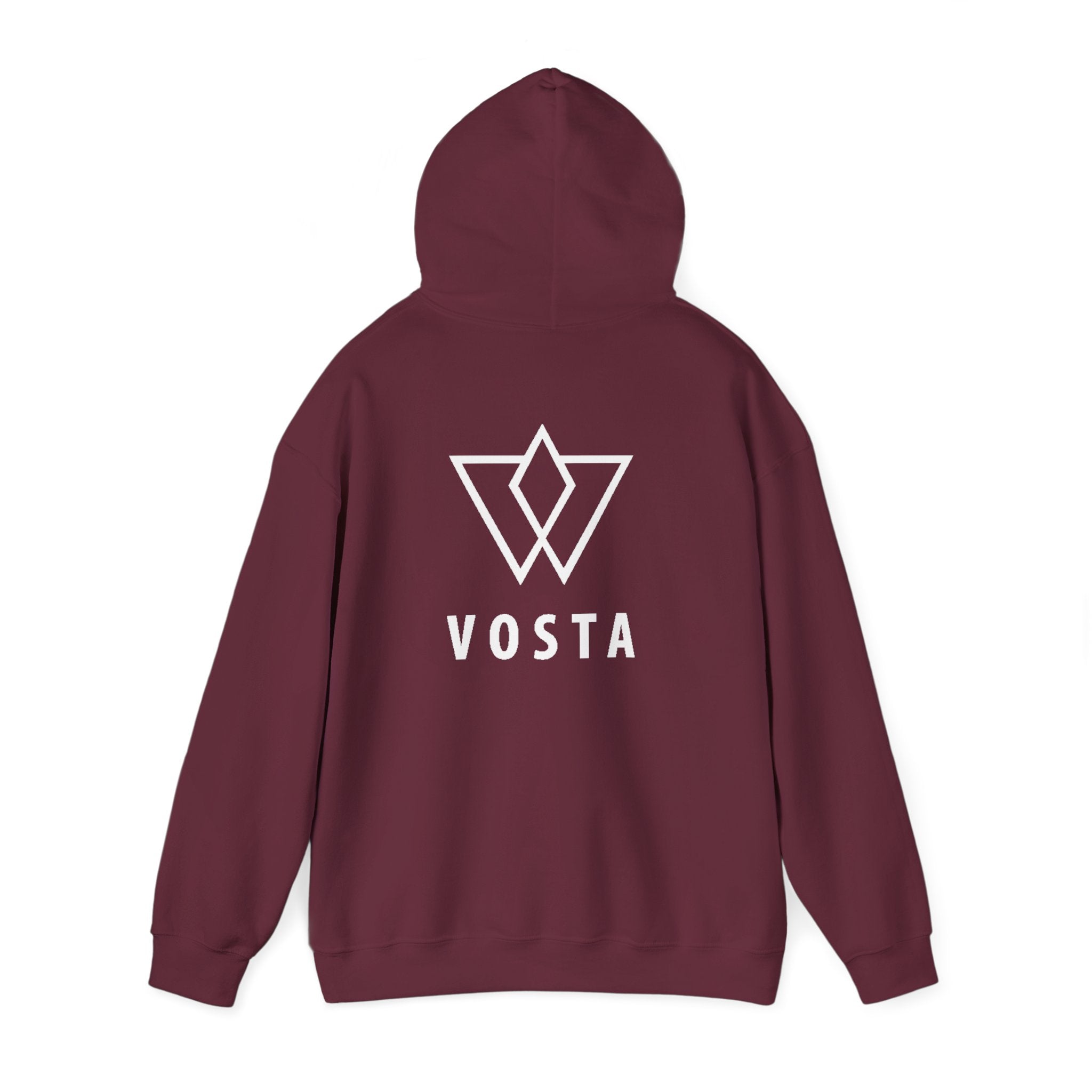 Vosta Hoodie - White Logo Pullover