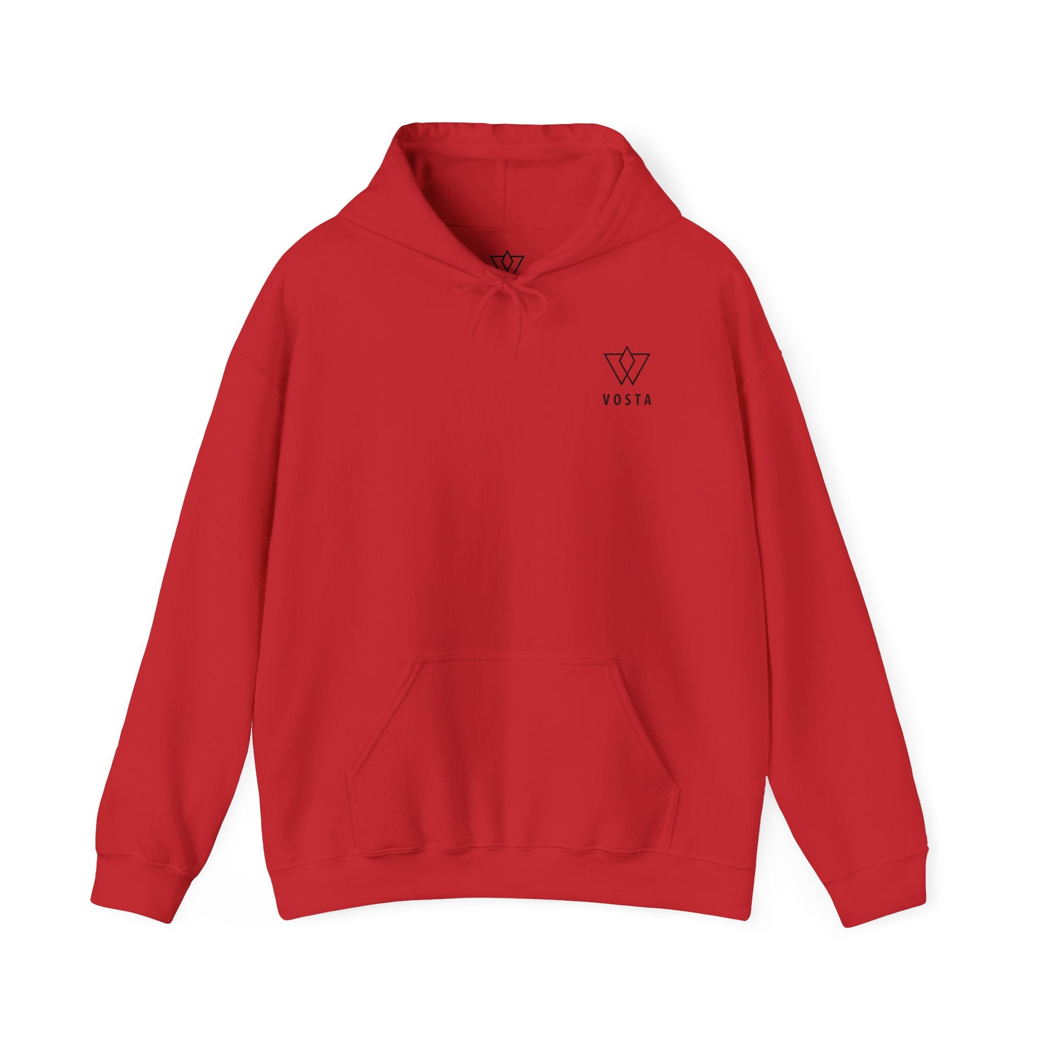 Vosta Hoodie - Black Logo Pullover
