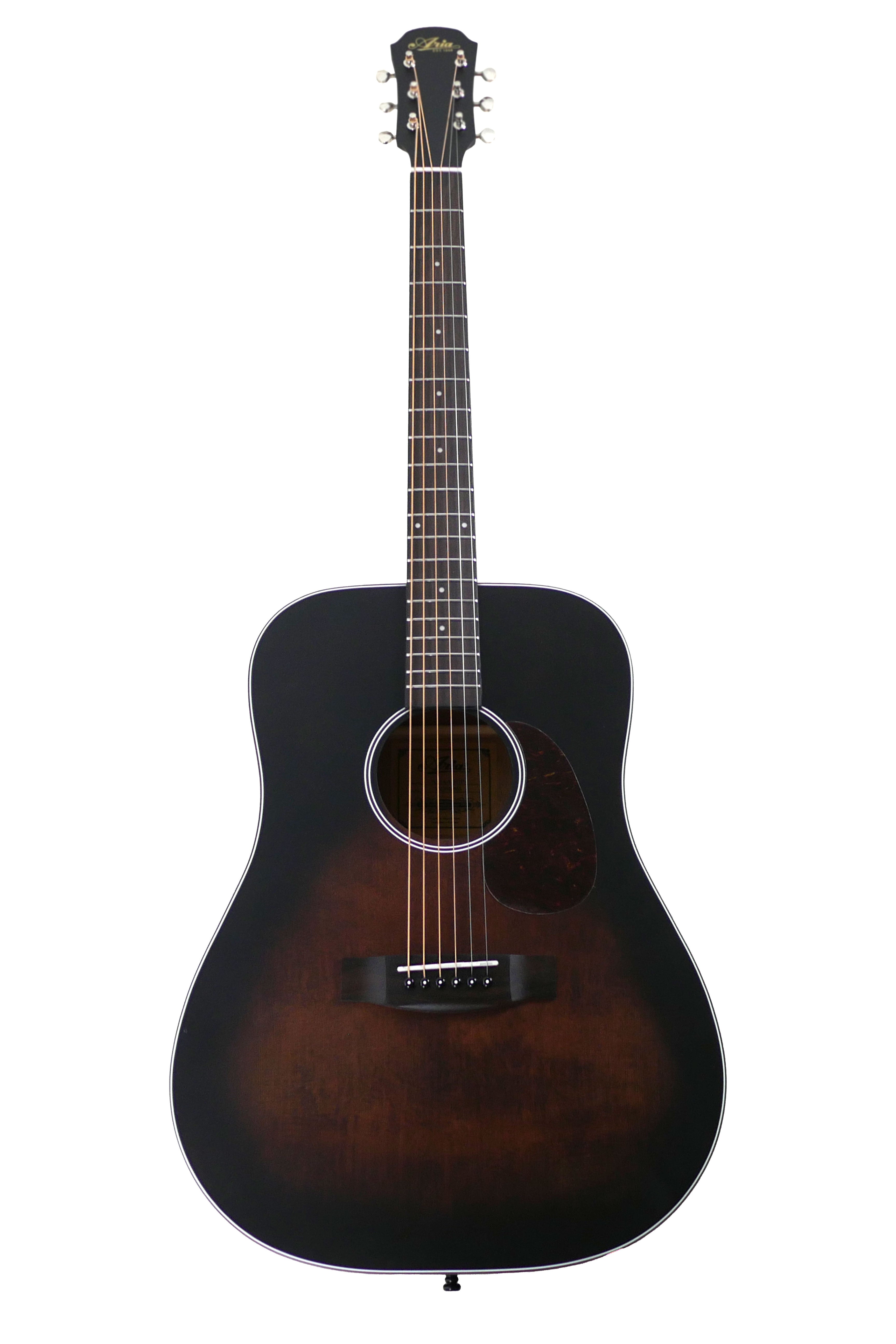 Aria 111DP-MUBR Muddy Brown Dreadnought Guitar