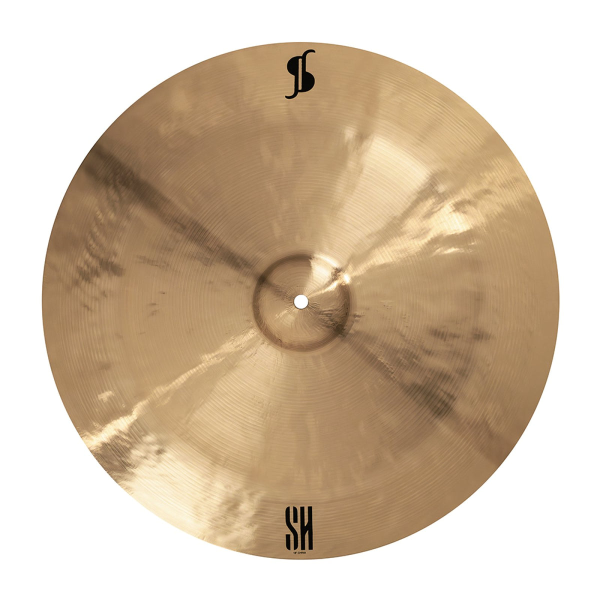 Stagg SH-CH18R 18-inch SH Regular China cymbal, top-down view of the bronze surface