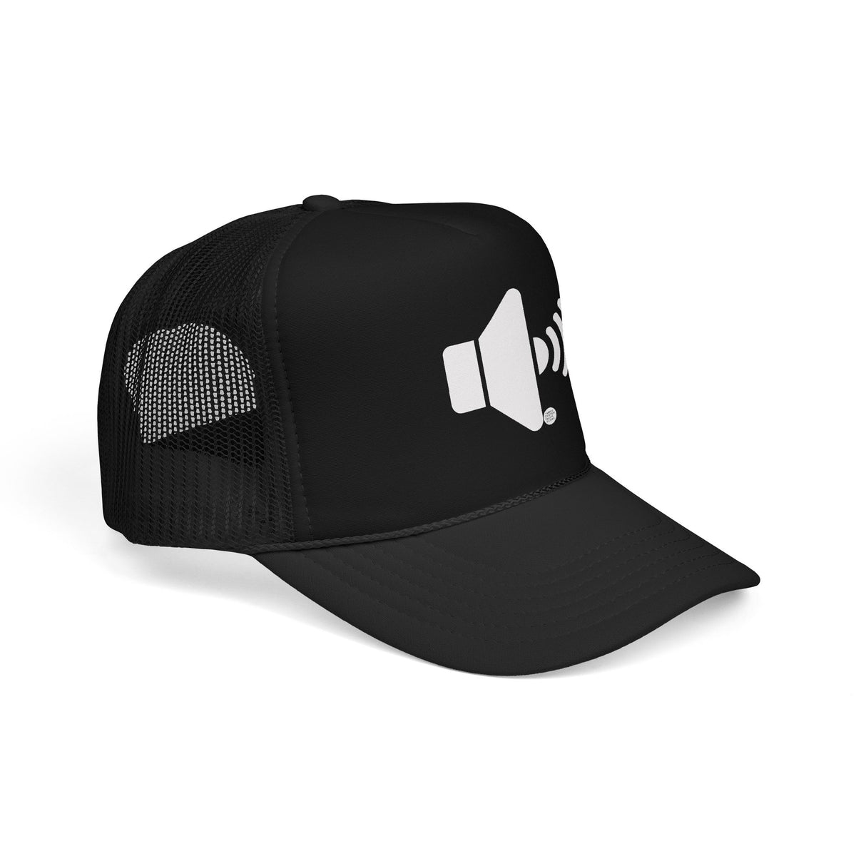Sound On Speaker Icon Foam Trucker Hat