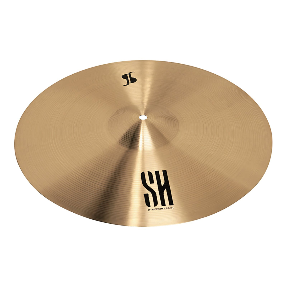 Stagg SH-CM14R 14" SH medium crash cymbal, top view