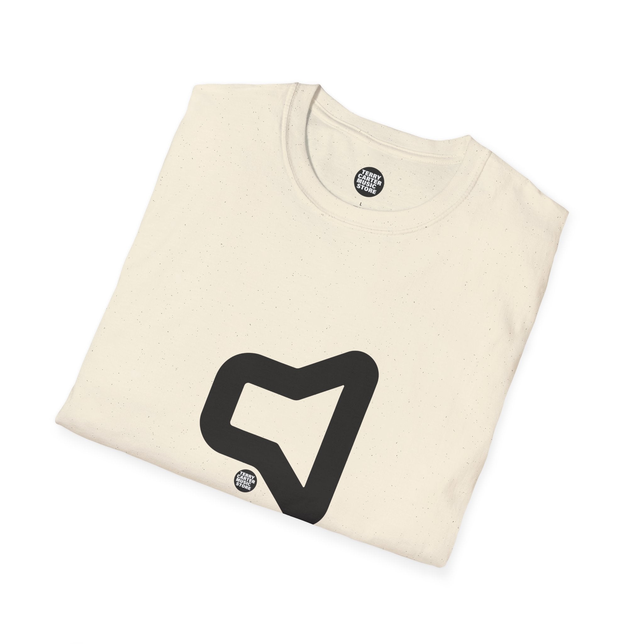 Speaker Icon T‑Shirt - Black Logo