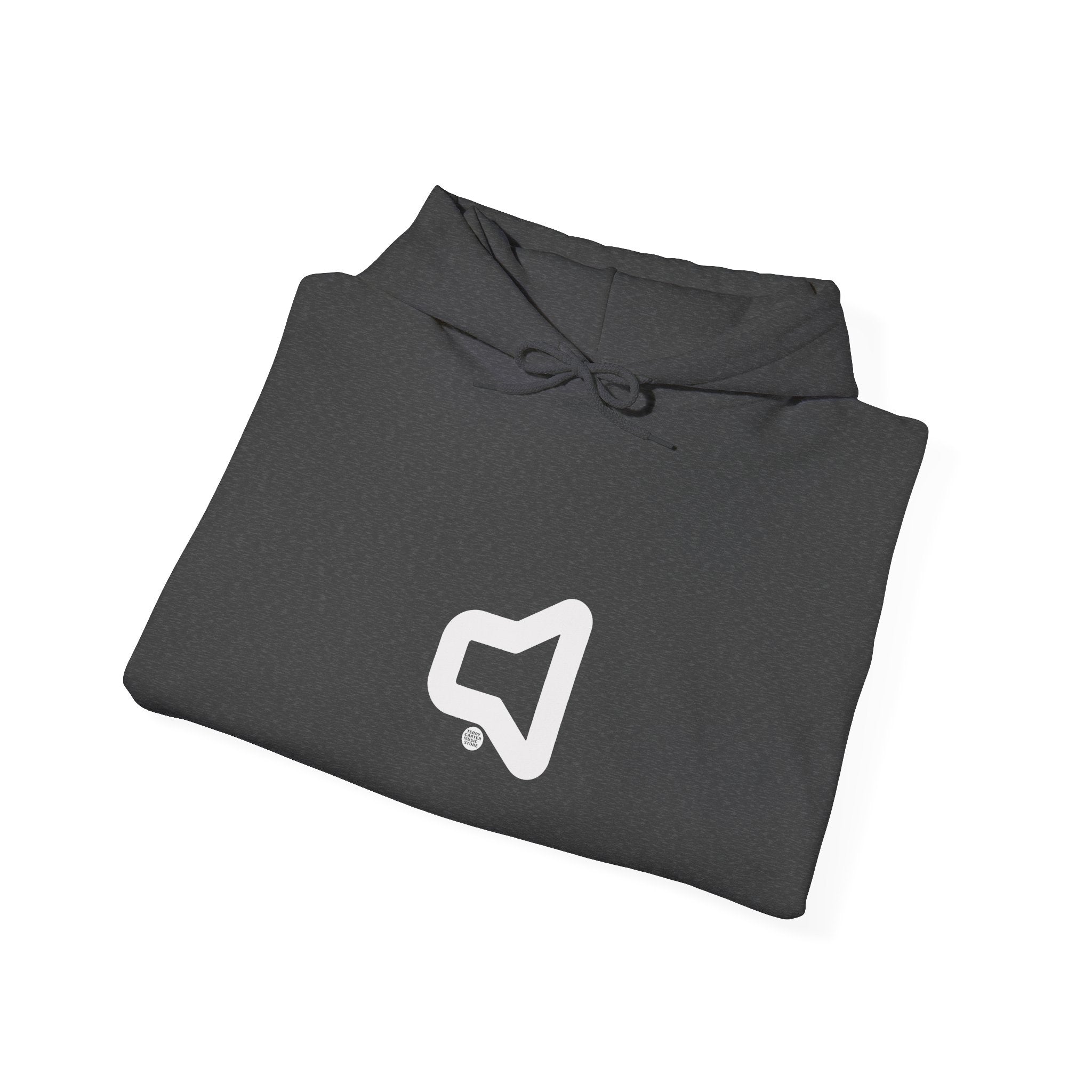 Speaker Icon Hoodie - White Logo