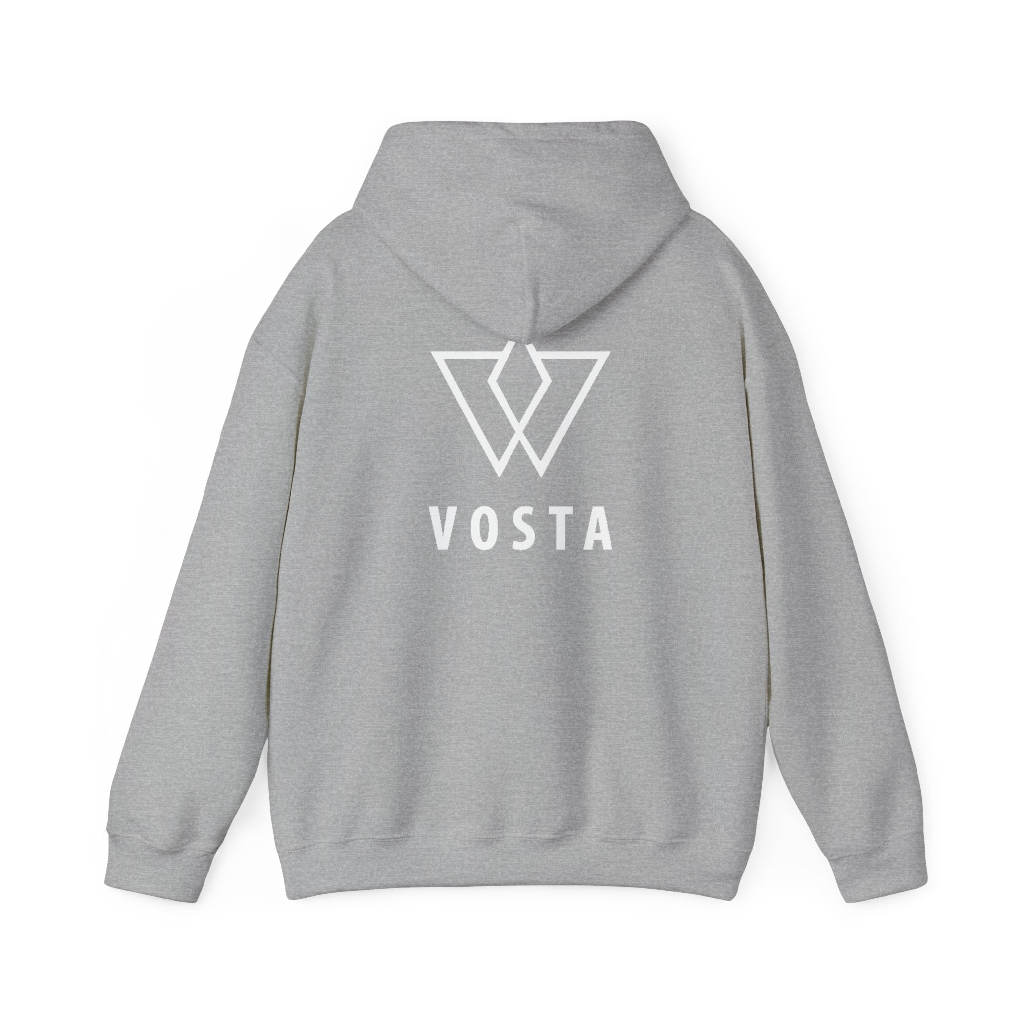 Vosta Hoodie - White Logo Pullover