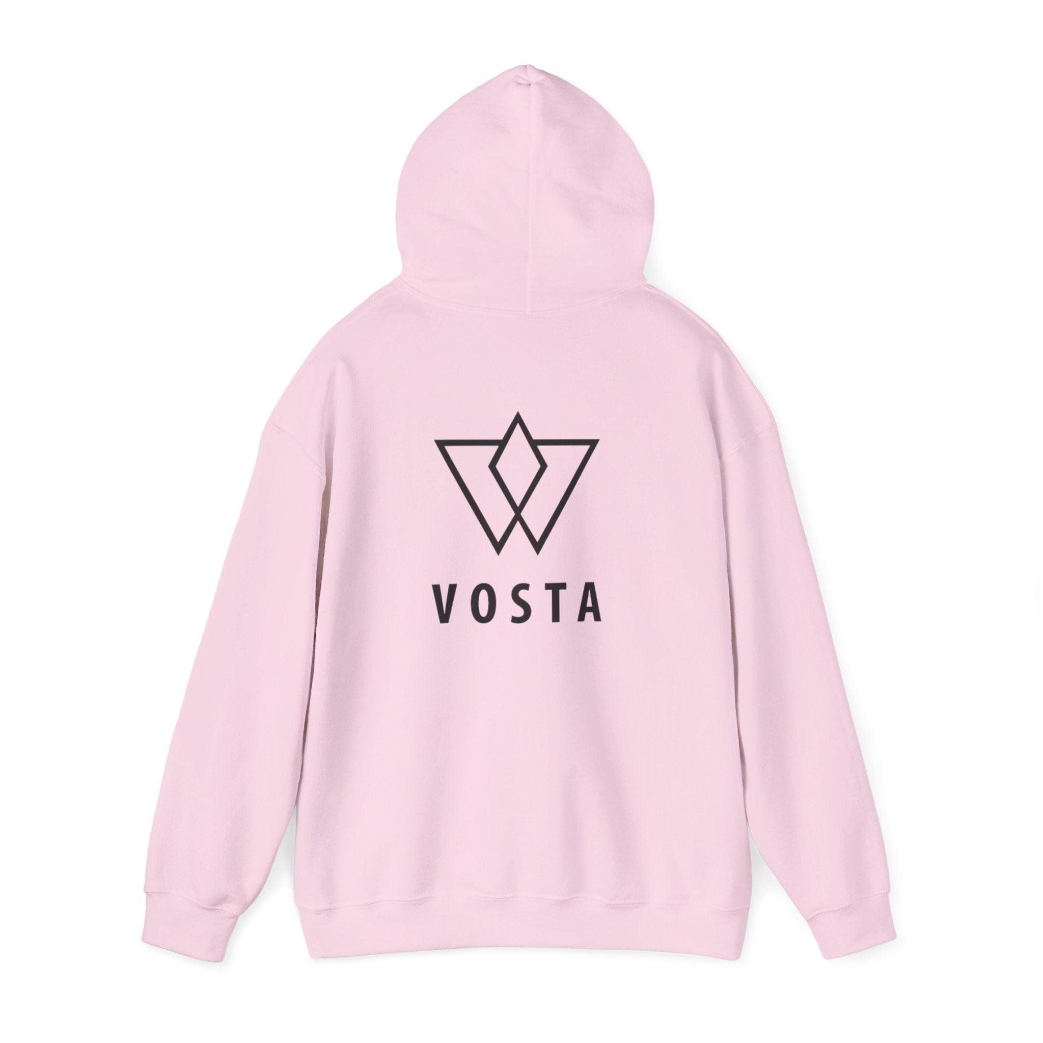 Vosta Hoodie - Black Logo Pullover