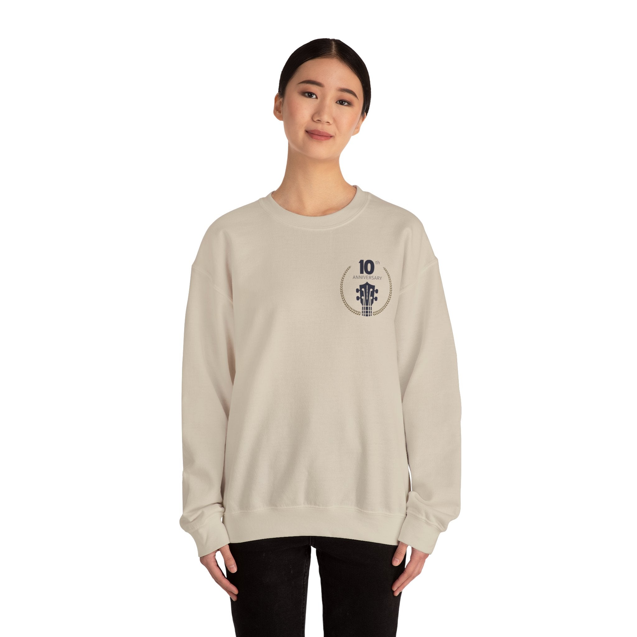 Uke Like The Pros 10th Anniversary Crewneck Sweatshirt
