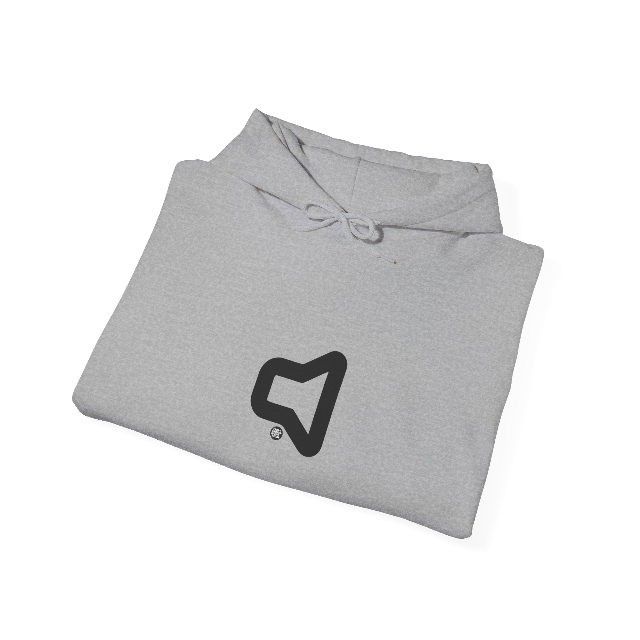 Speaker Icon Hoodie - Black Logo