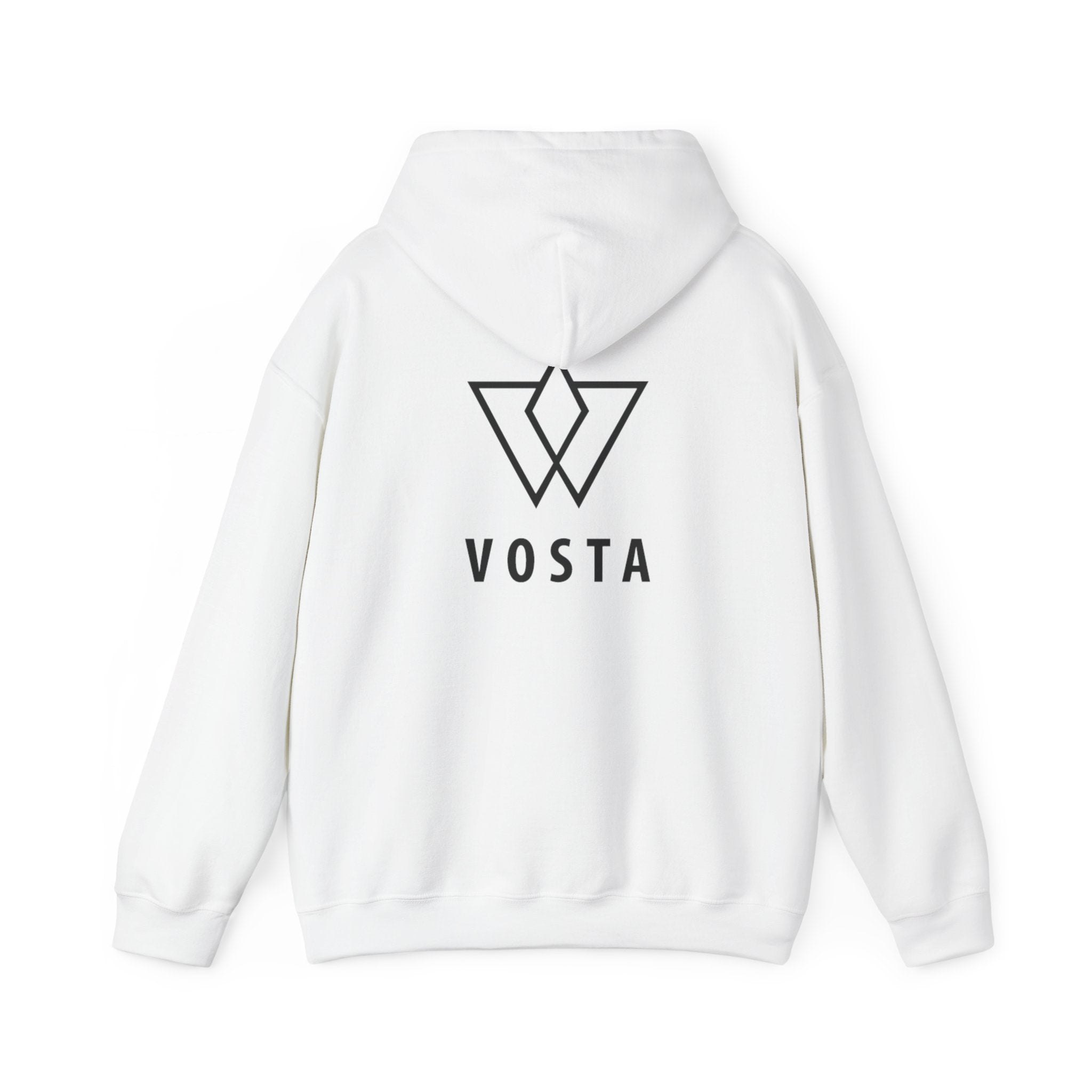 Vosta Hoodie - Black Logo Pullover