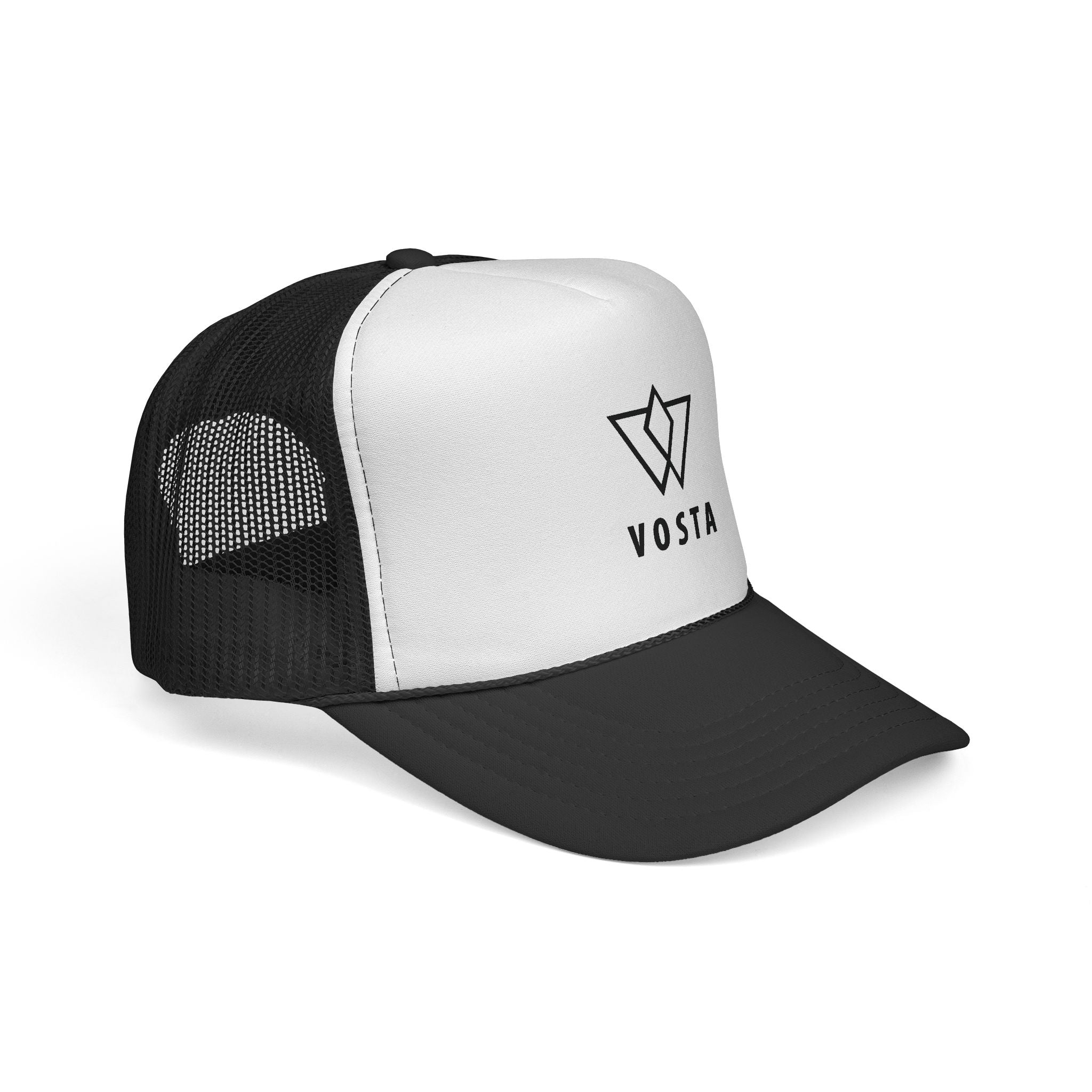 Vosta Trucker Cap — Black Logo