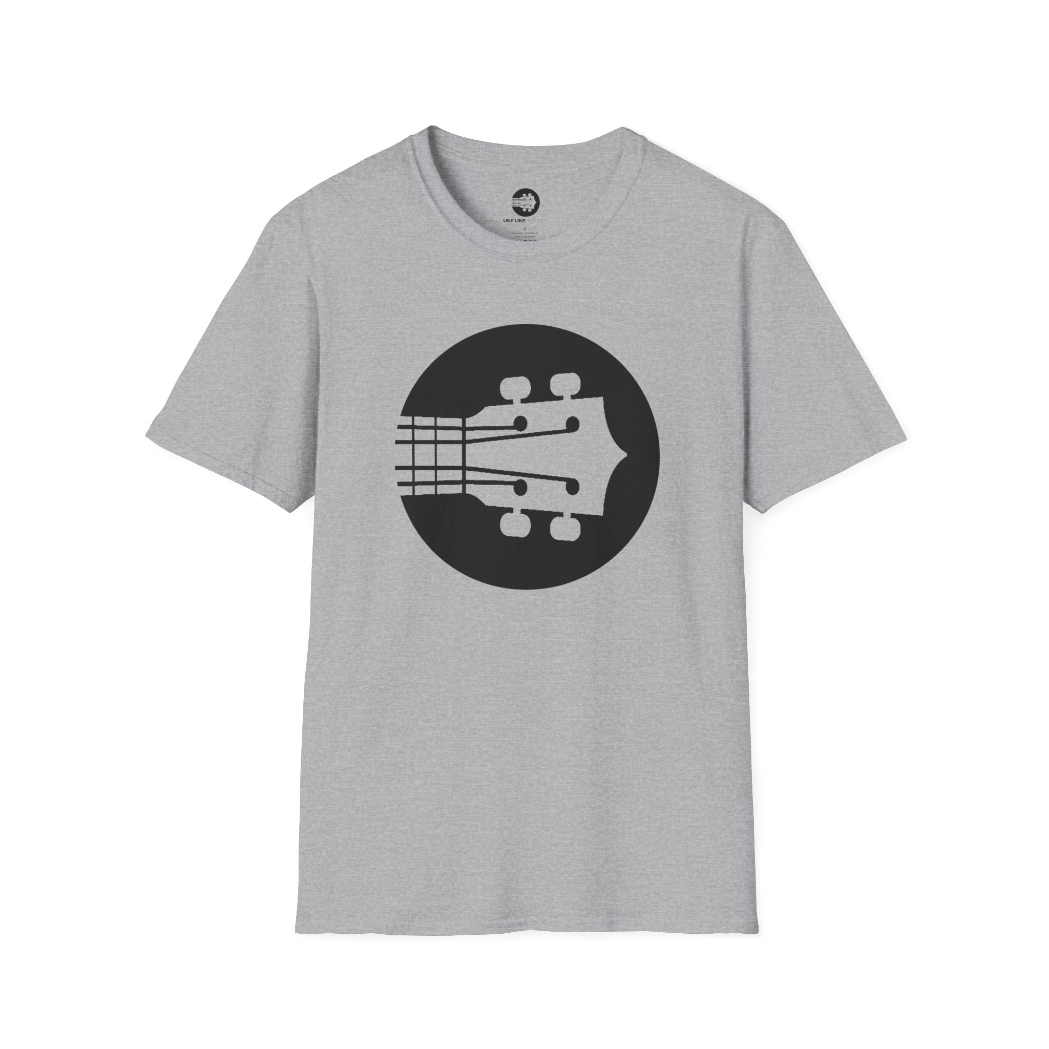 Uke Like The Pros T-Shirt - Black Logo