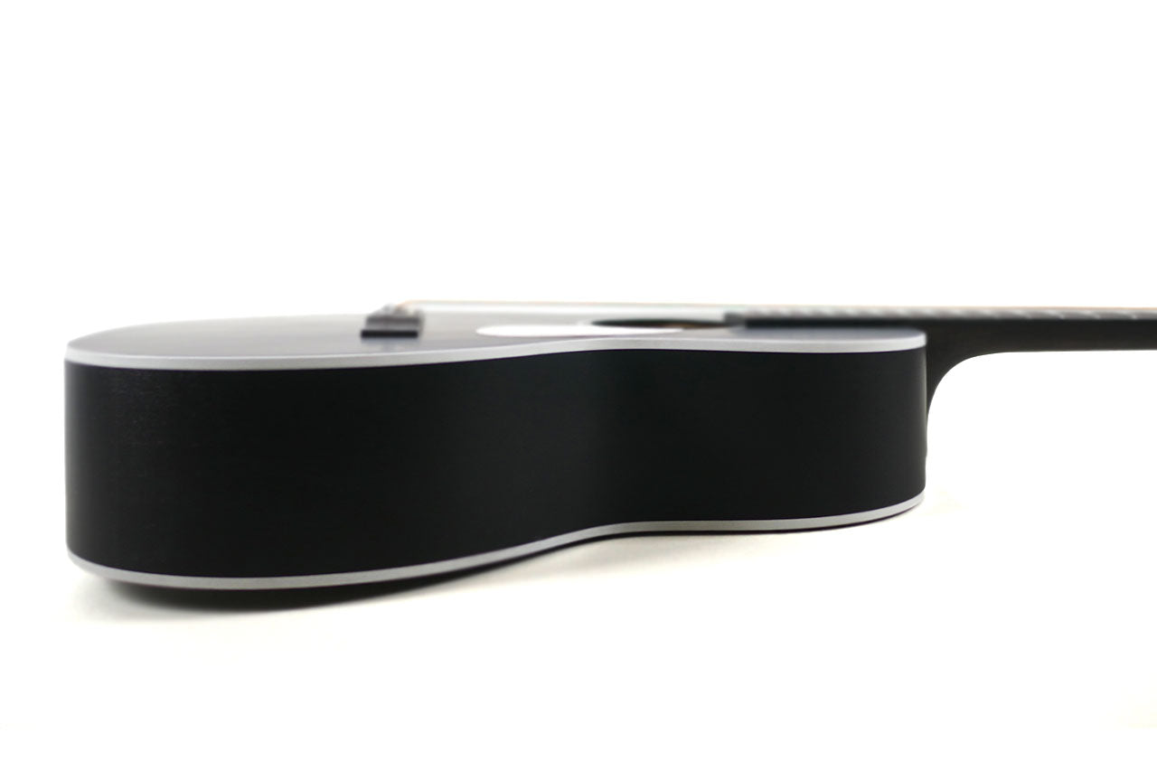 Aria 131UP-STBK Stained Black Parlor Guitar