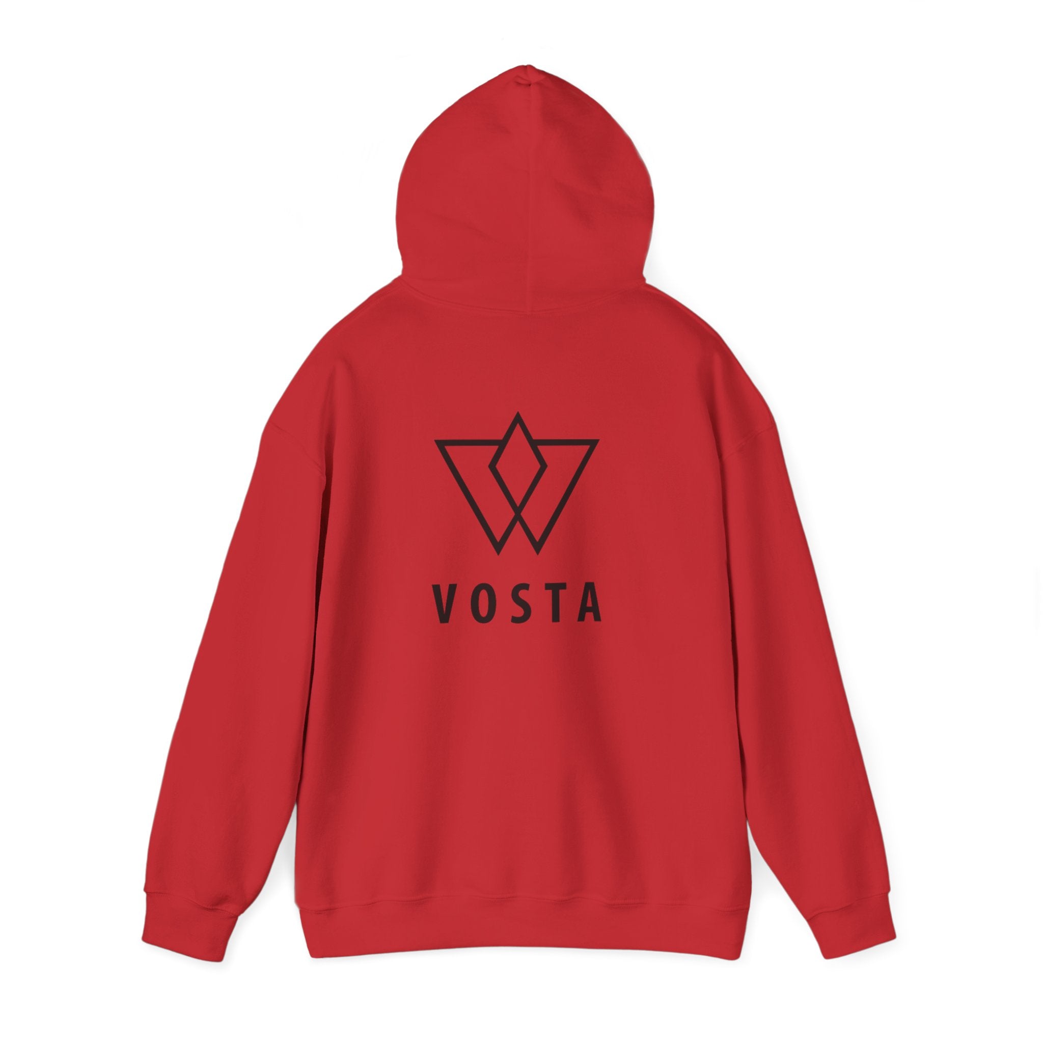 Vosta Hoodie - Black Logo Pullover