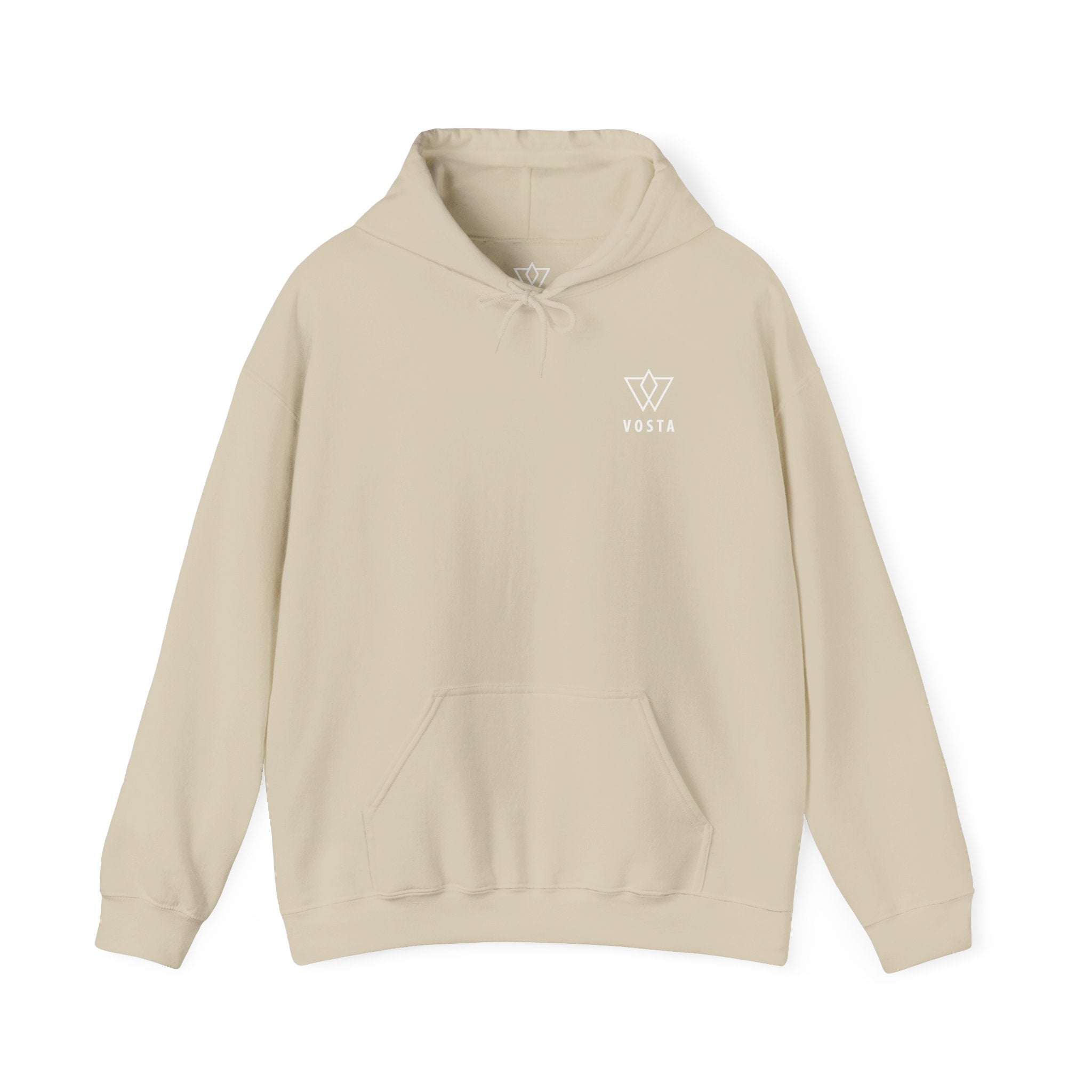 Vosta Hoodie - White Logo Pullover