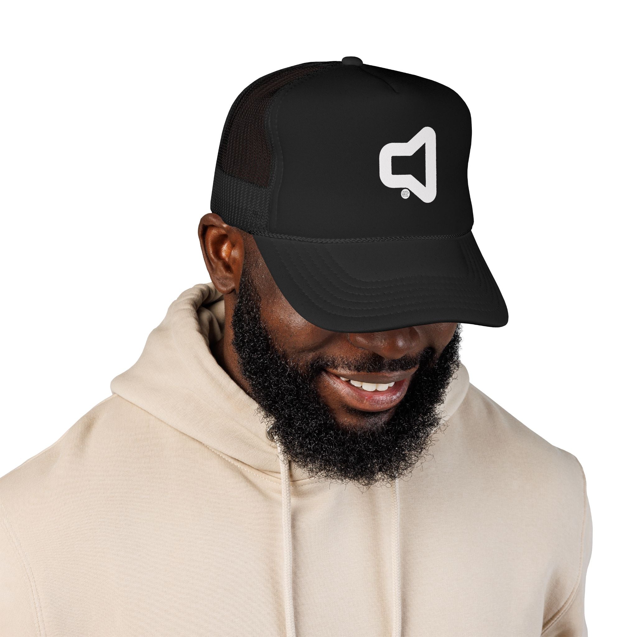 Speaker Icon Foam Trucker Hat