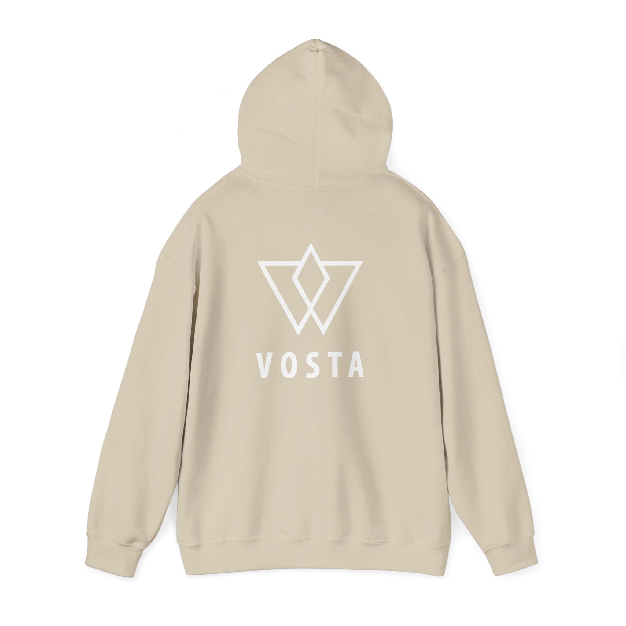 Vosta Hoodie - White Logo Pullover