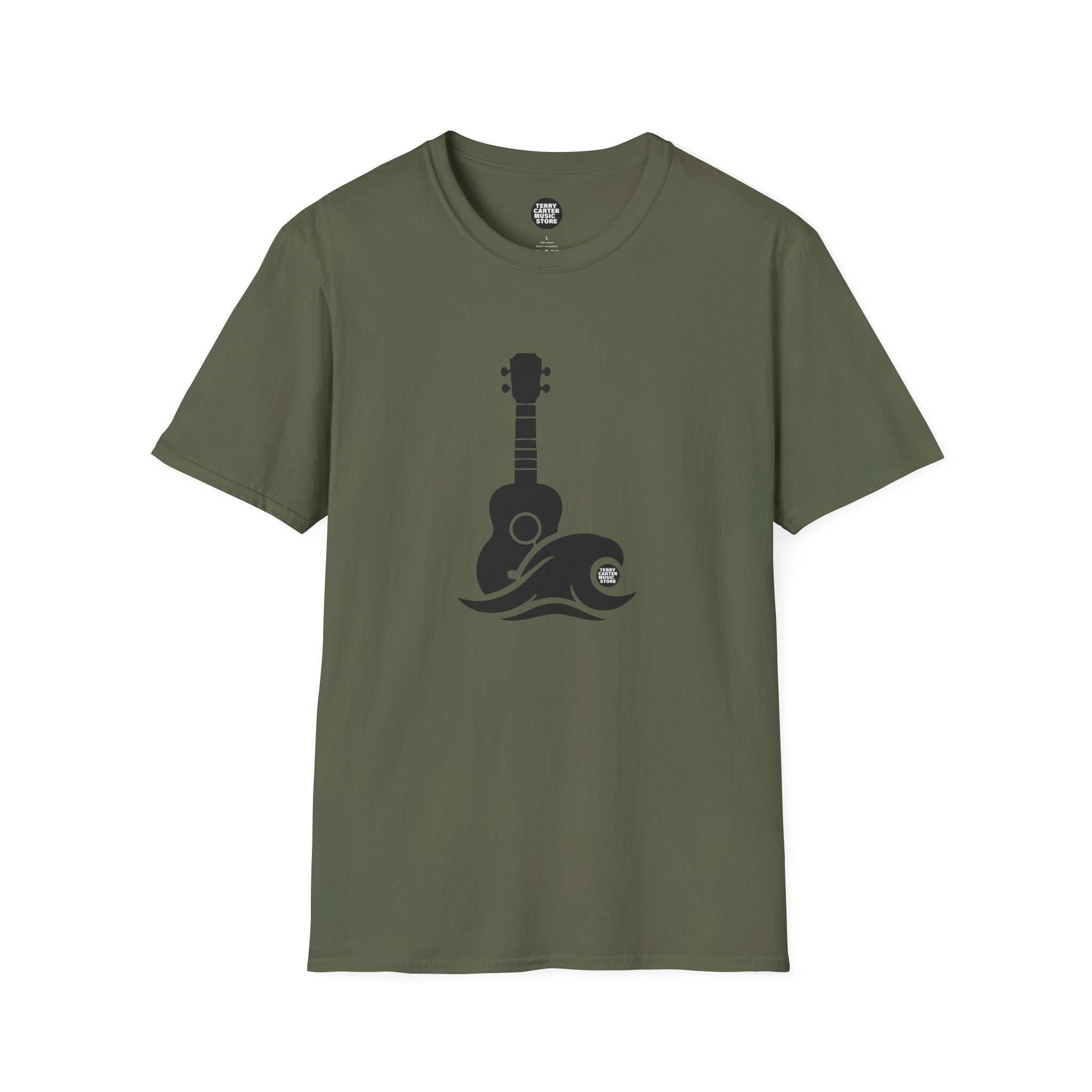 Ukulele Musician T‑Shirt - Black Logo