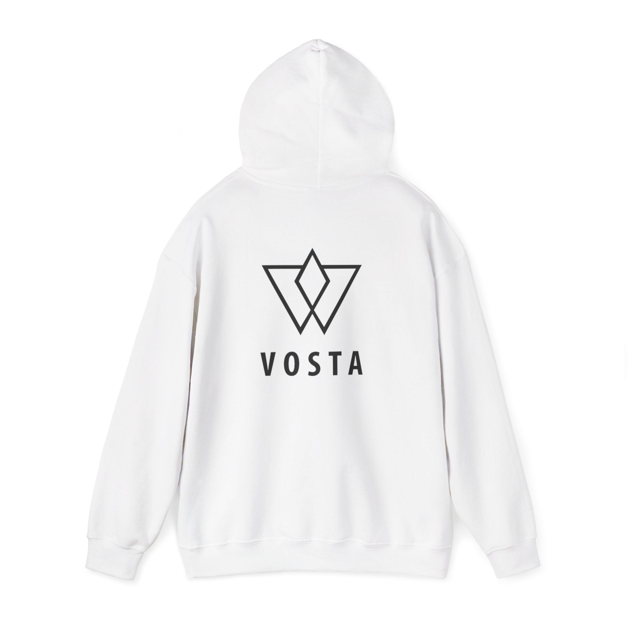 Vosta Hoodie - Black Logo Pullover