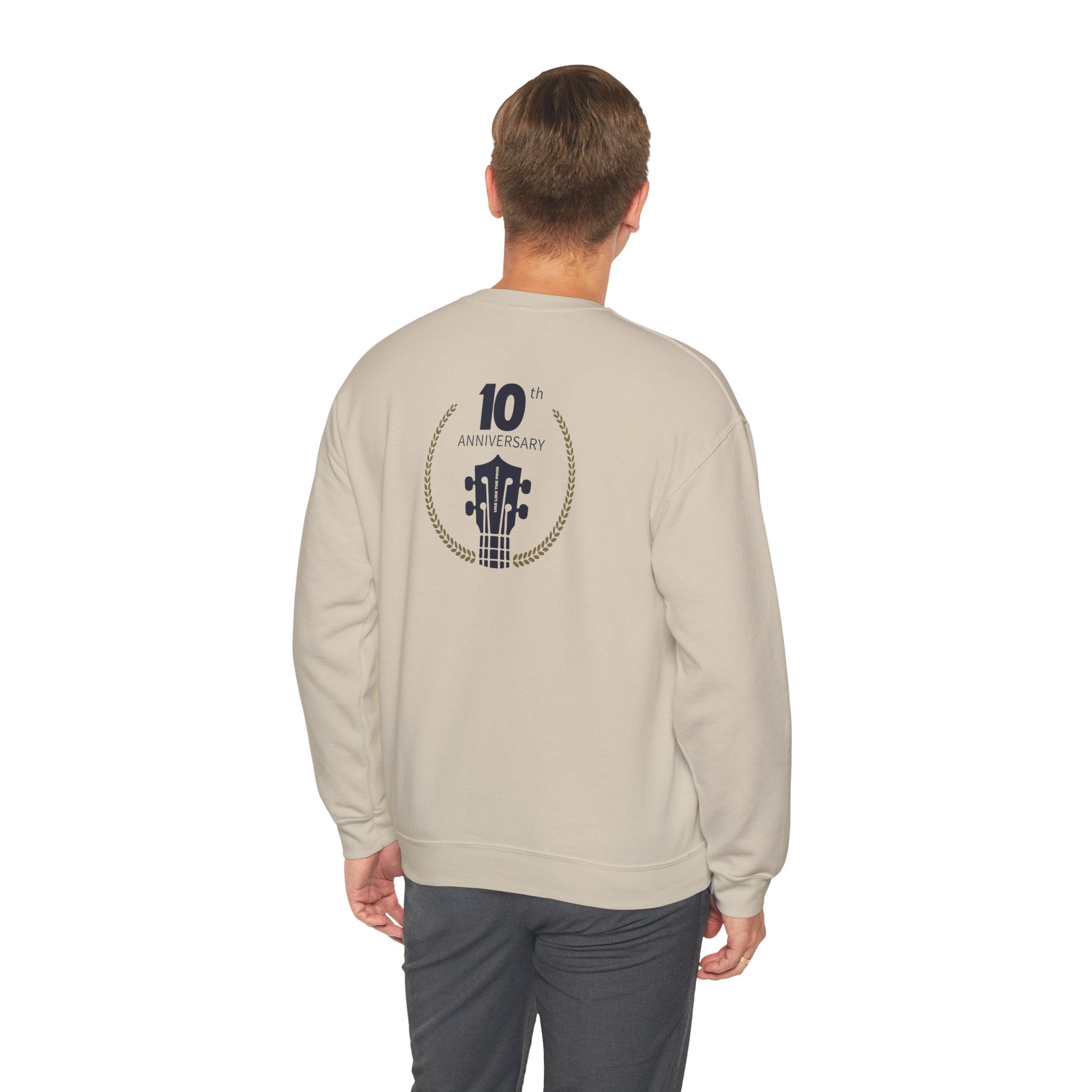 Uke Like The Pros 10th Anniversary Crewneck Sweatshirt