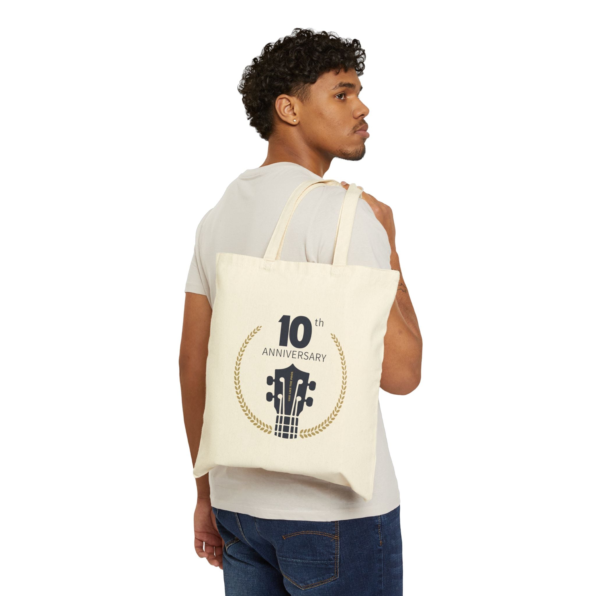 Uke Like The Pros 10th Anniversary Canvas Tote Bag