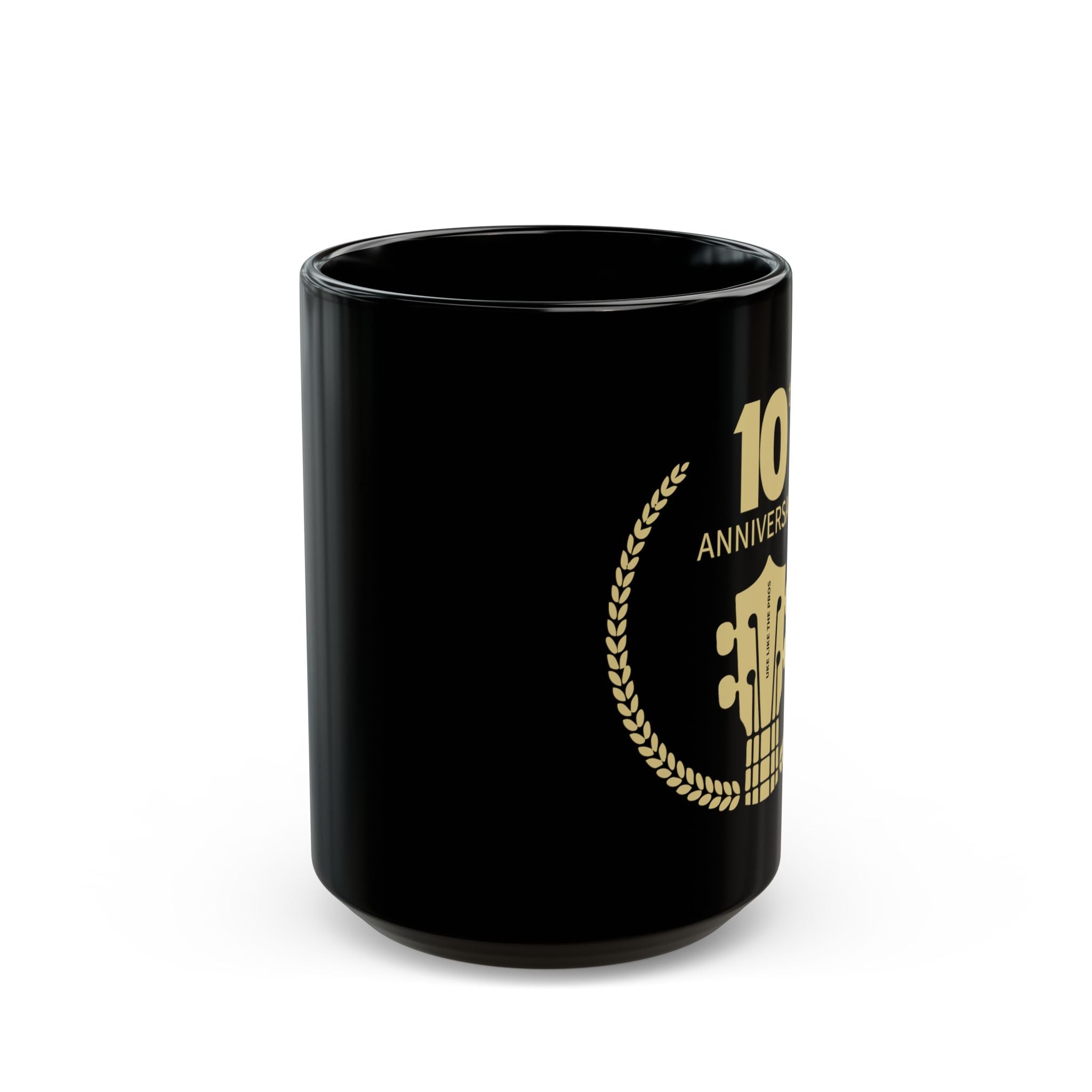 Uke Like The Pros 10th Anniversary Mug - 15 oz