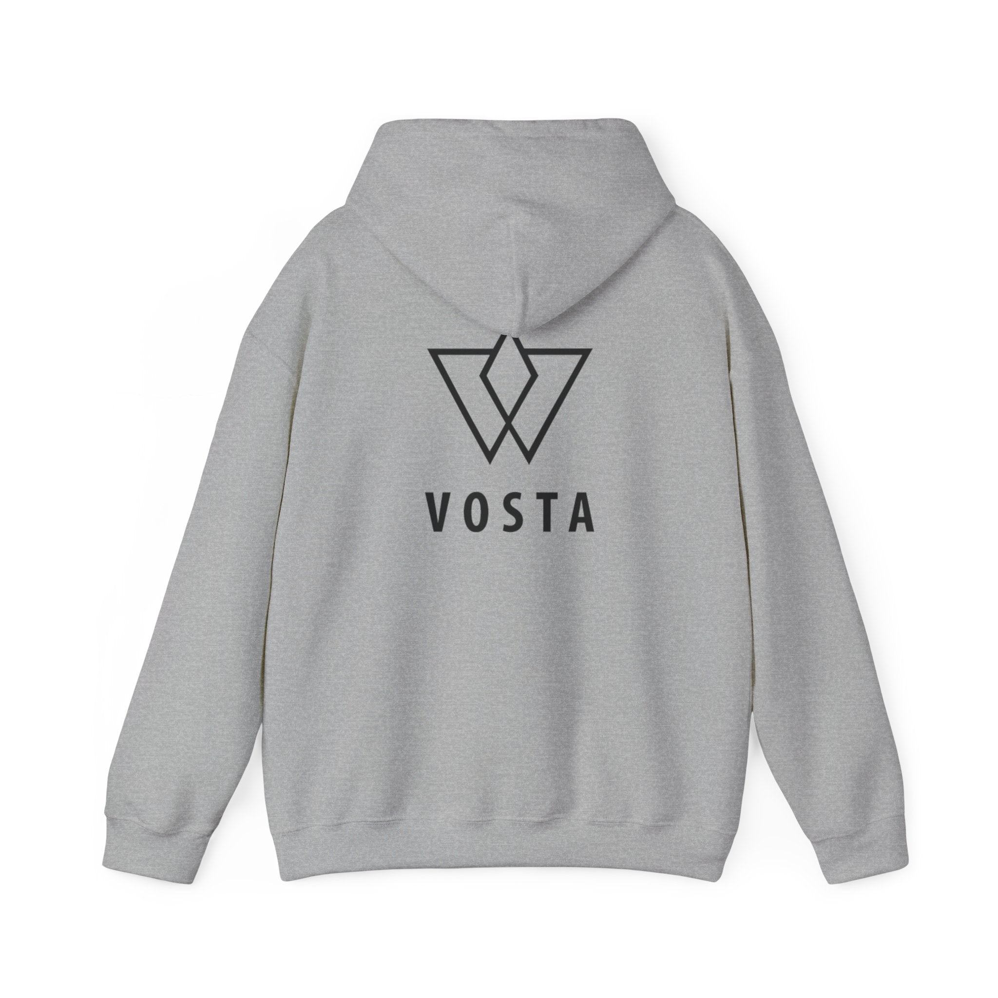 Vosta Hoodie - Black Logo Pullover