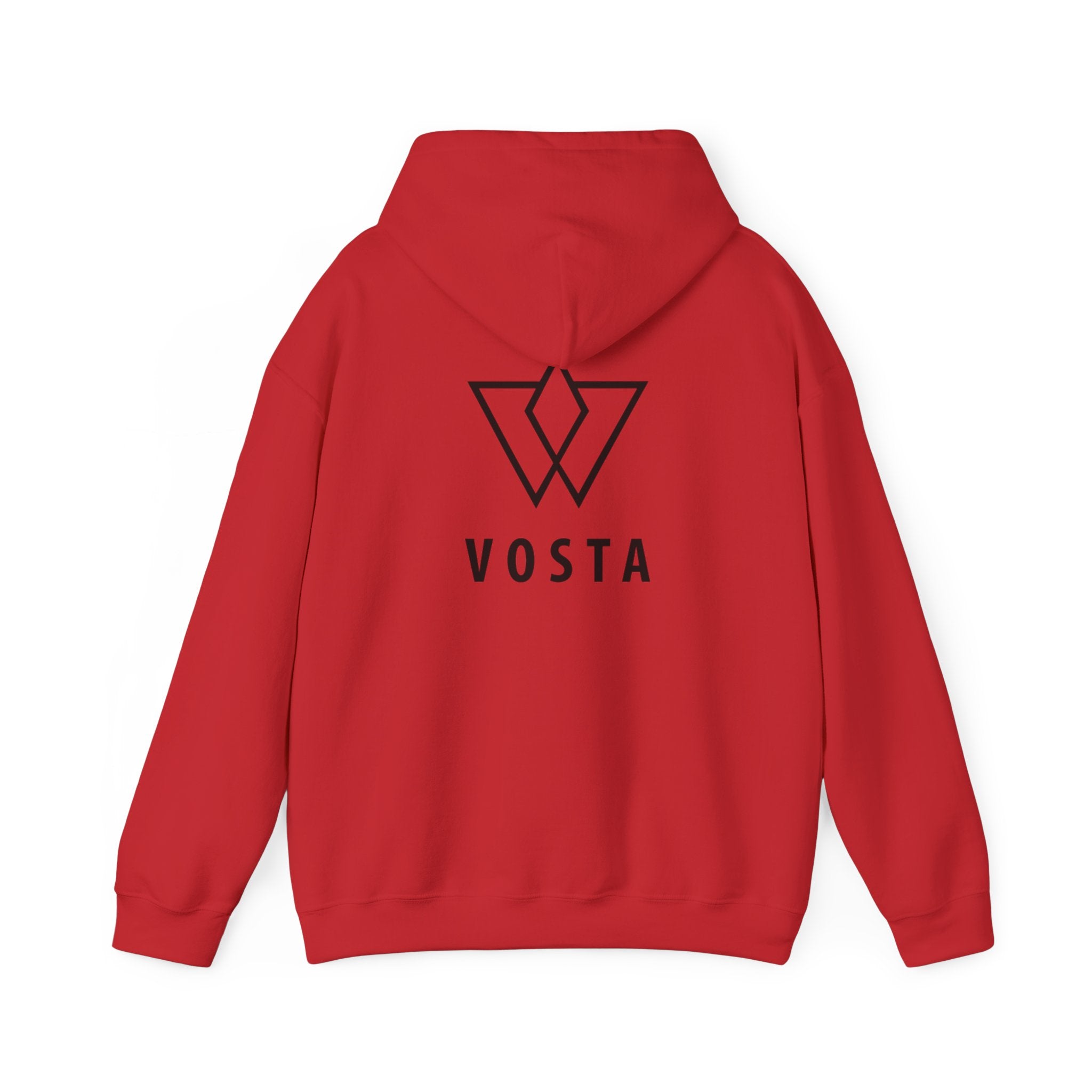 Vosta Hoodie - Black Logo Pullover