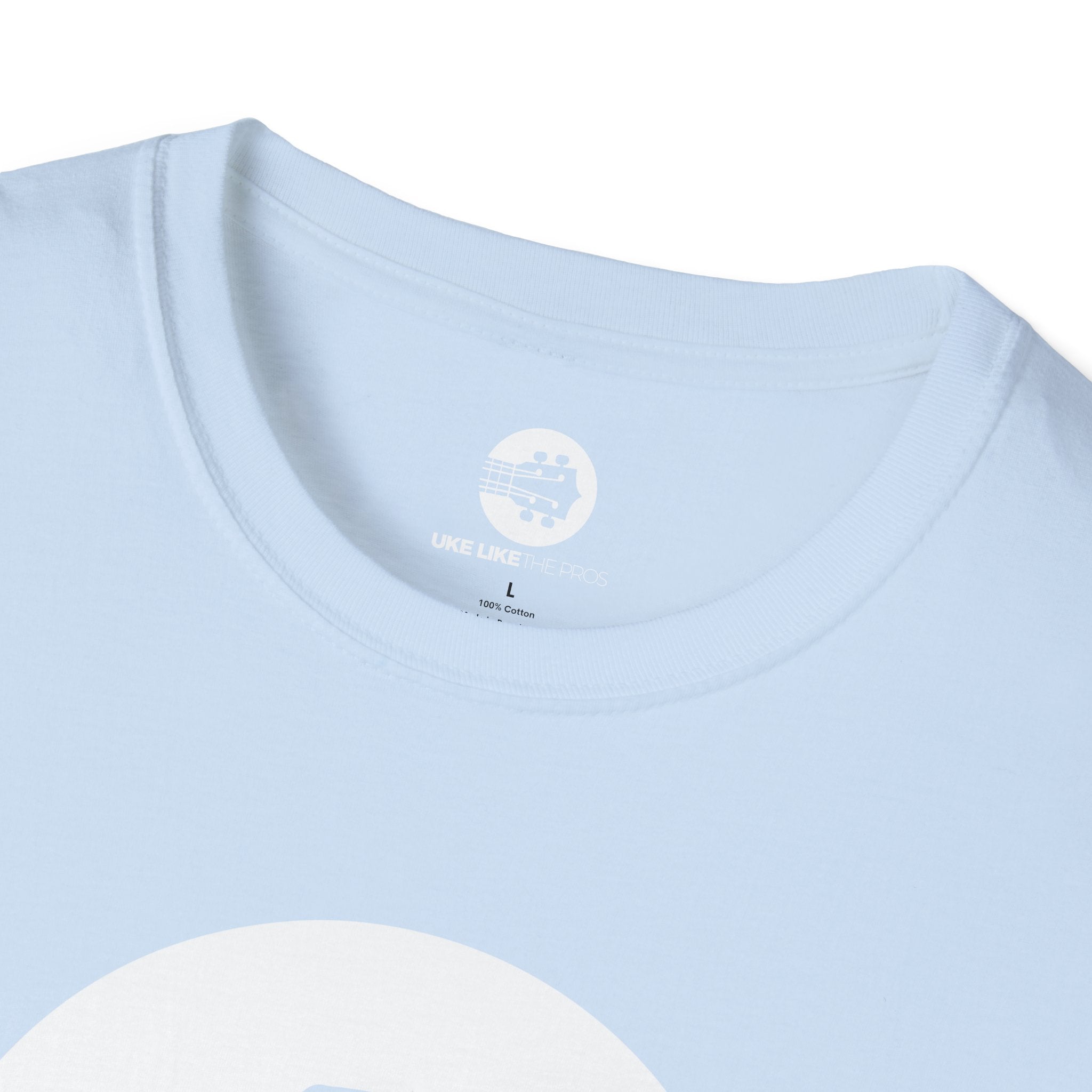 Uke Like The Pros T-Shirt - White Logo