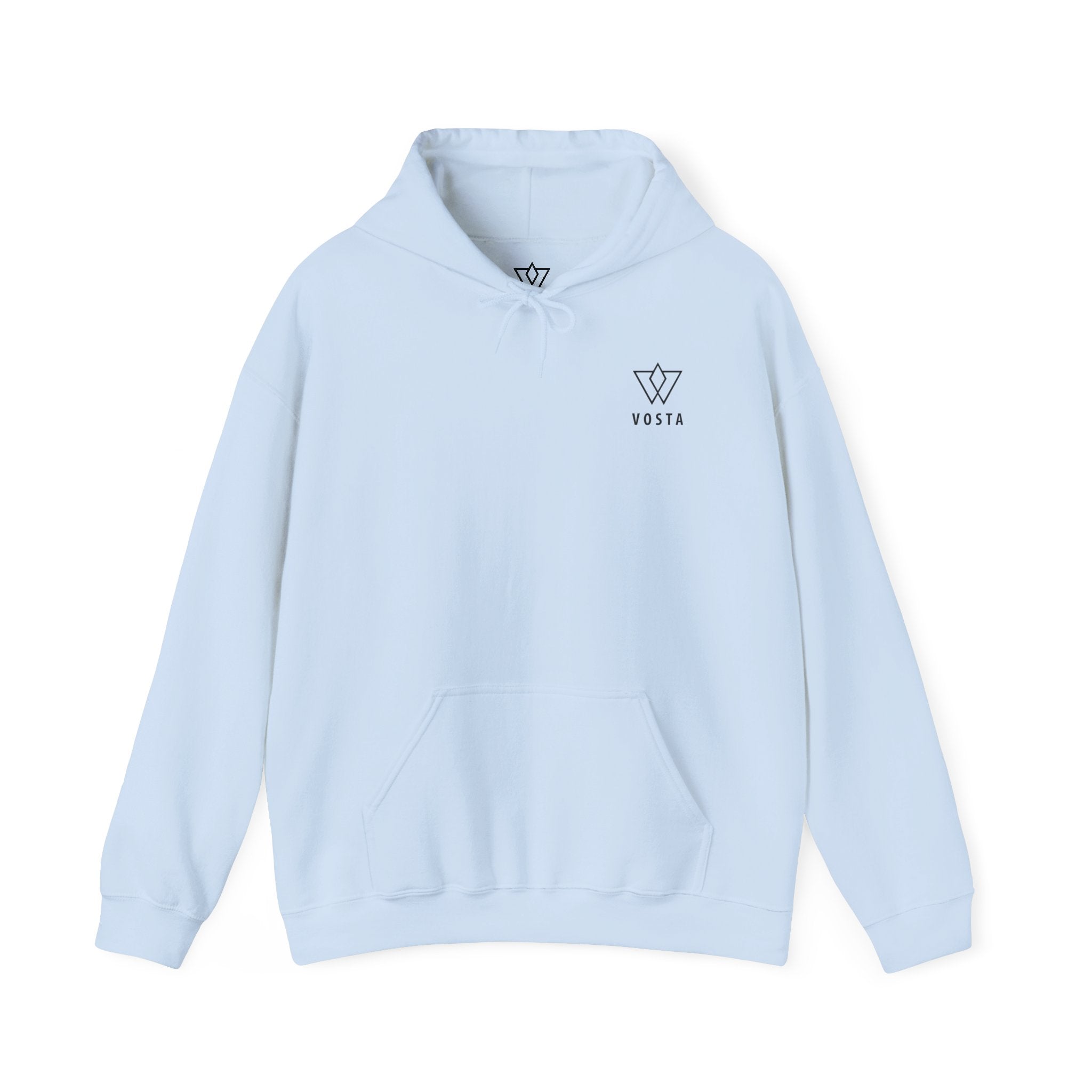 Vosta Hoodie - Black Logo Pullover