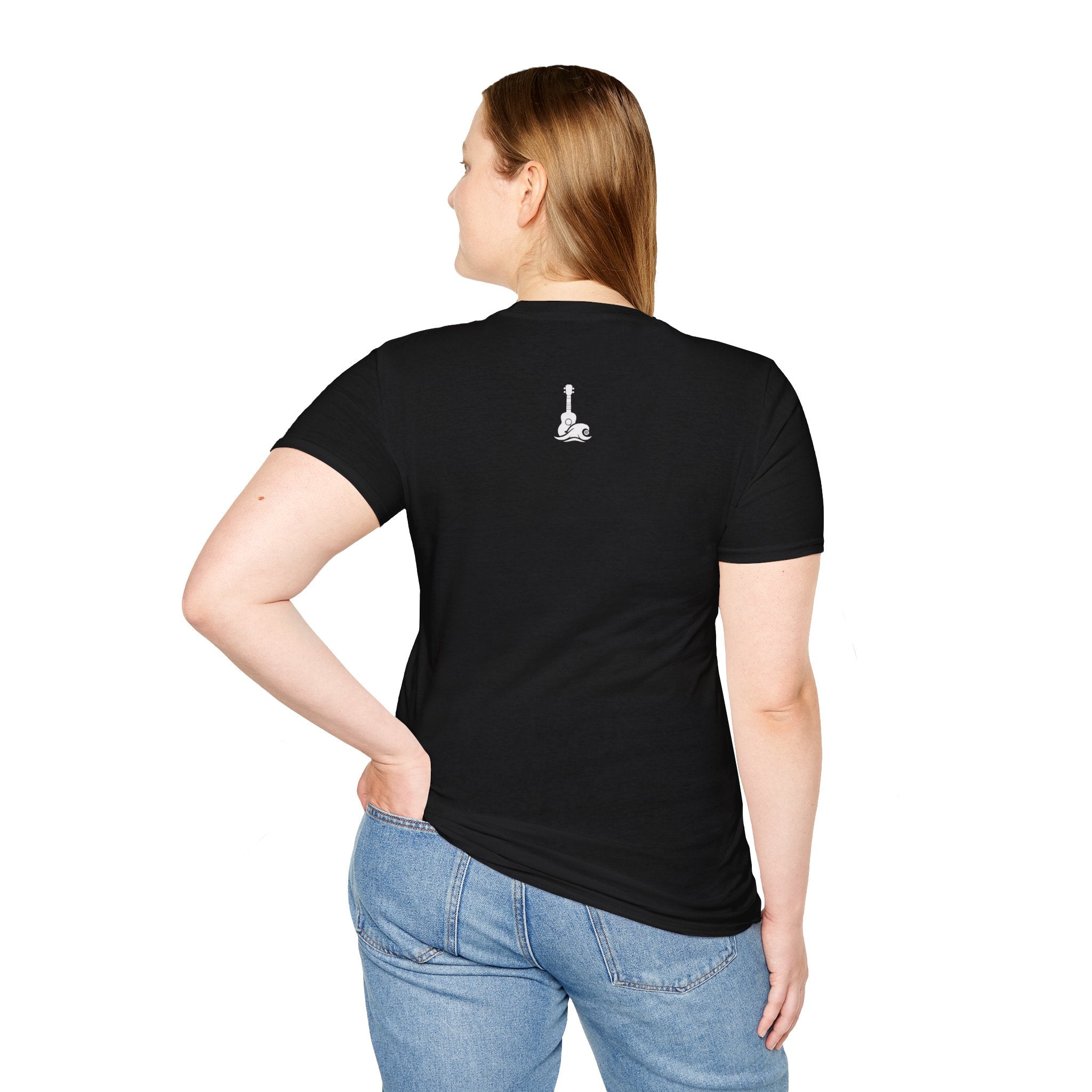 Ukulele Musician T‑Shirt - White Logo