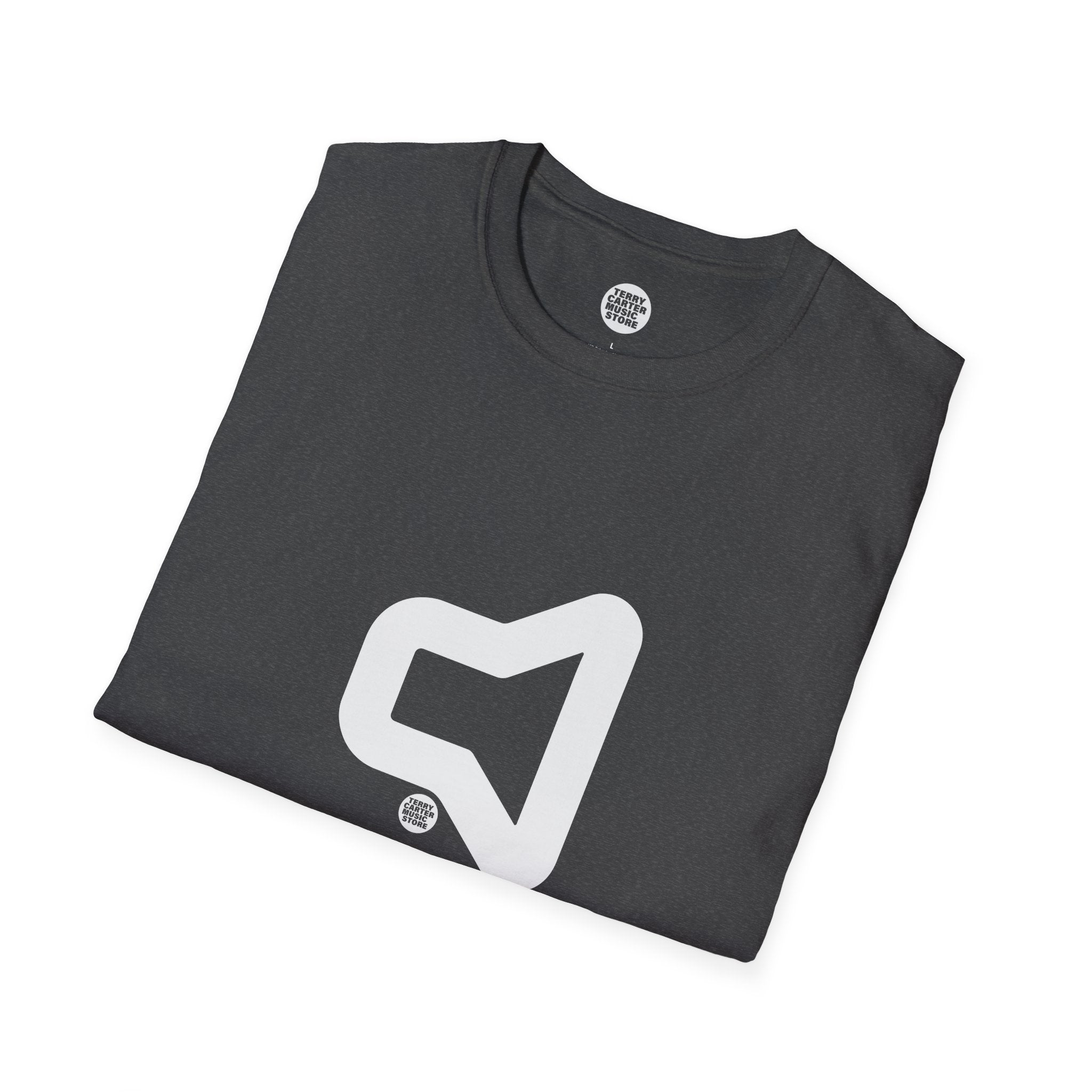 Speaker Icon T‑Shirt - White Logo