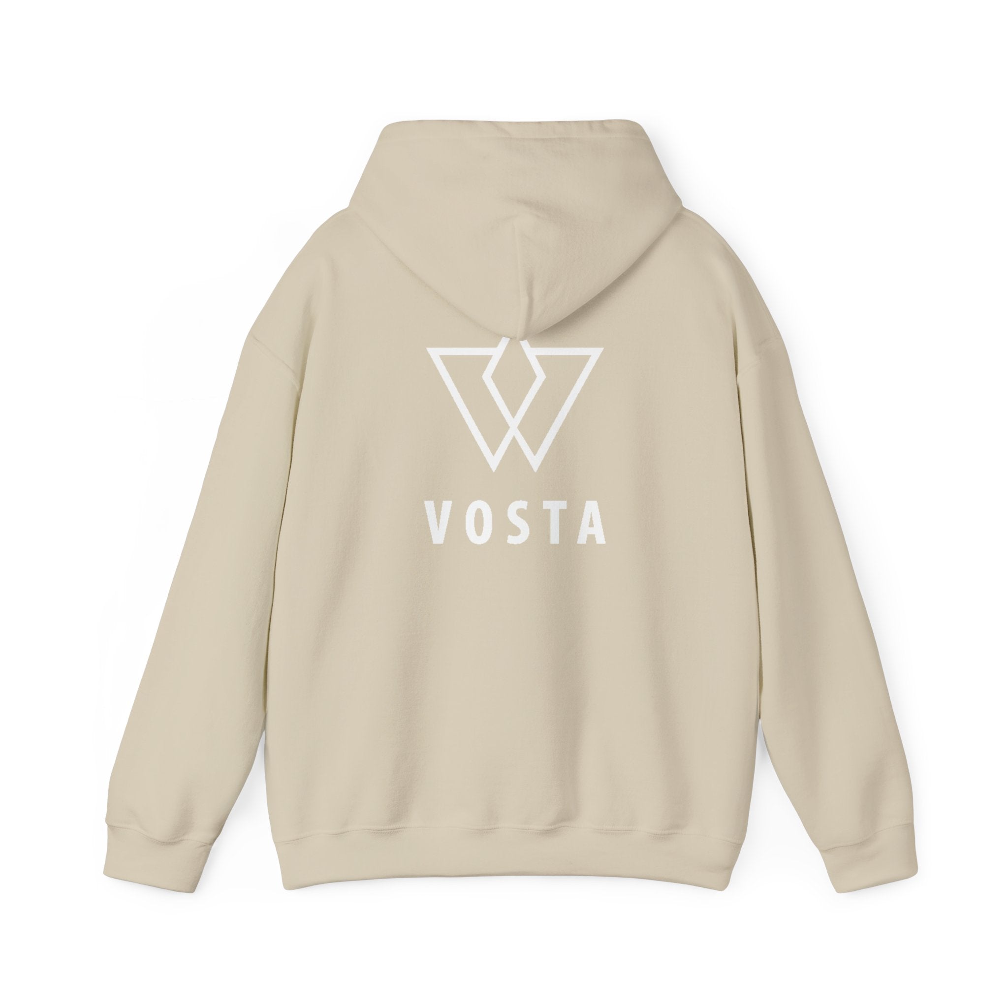 Vosta Hoodie - White Logo Pullover