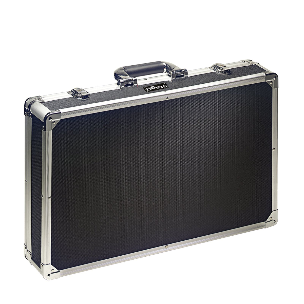 Stagg UPC-535 ABS case for guitar effect pedals: closed case with carry handle and aluminium edging