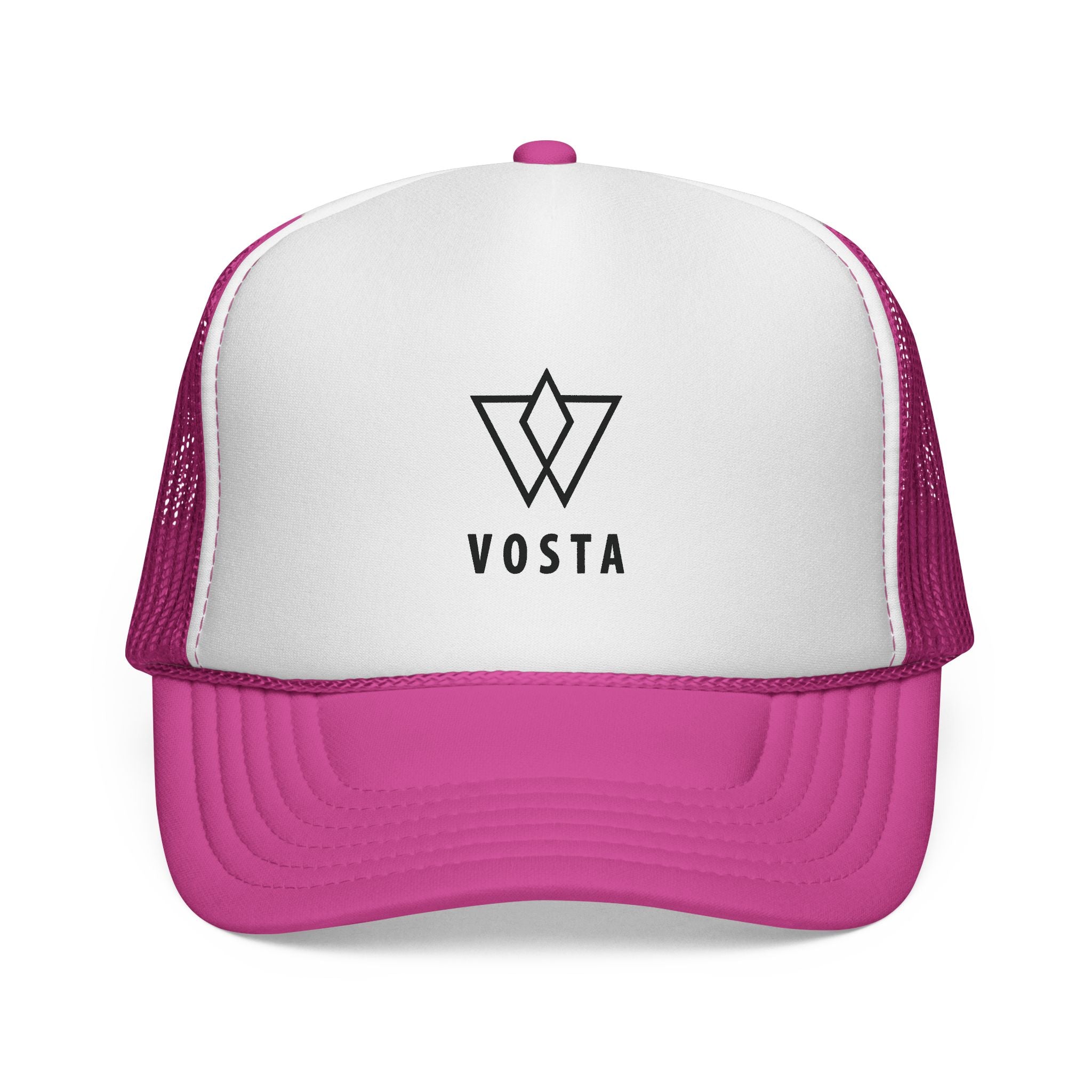 Vosta Trucker Cap — Black Logo