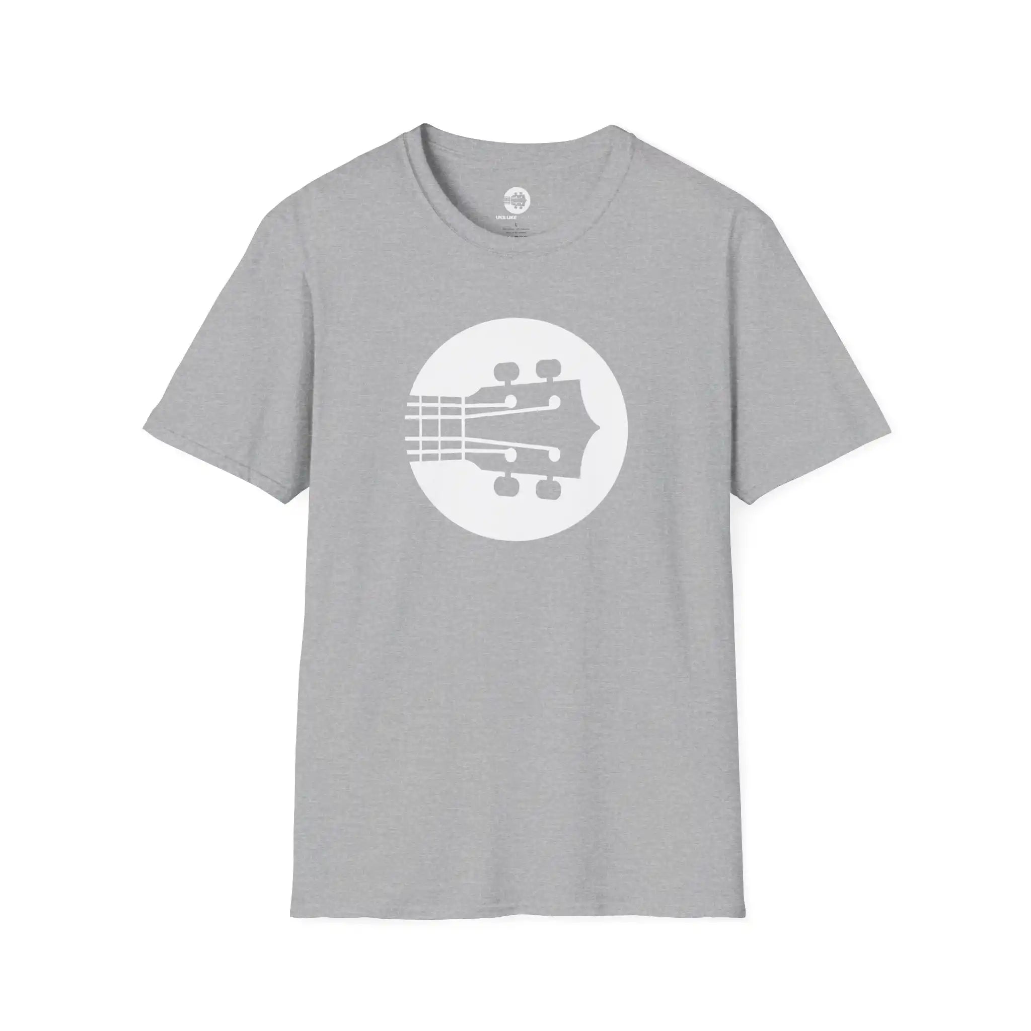 Uke Like The Pros T-Shirt - White Logo