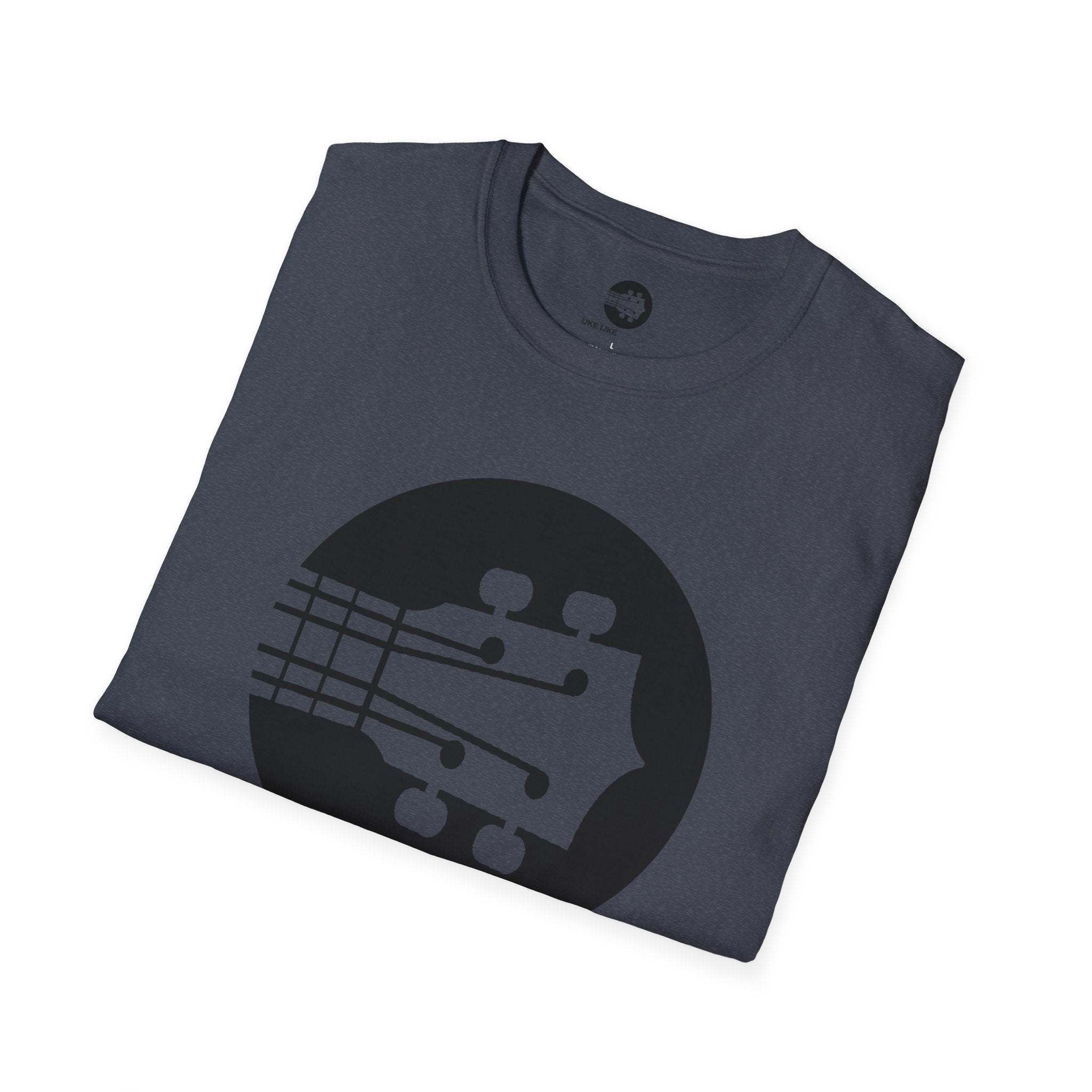 Uke Like The Pros T-Shirt - Black Logo