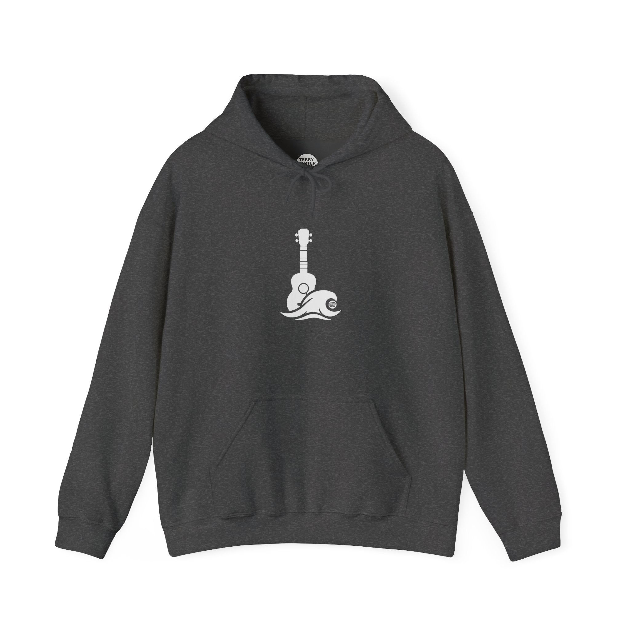 Ukulele Musician Hoodie - Black Logo