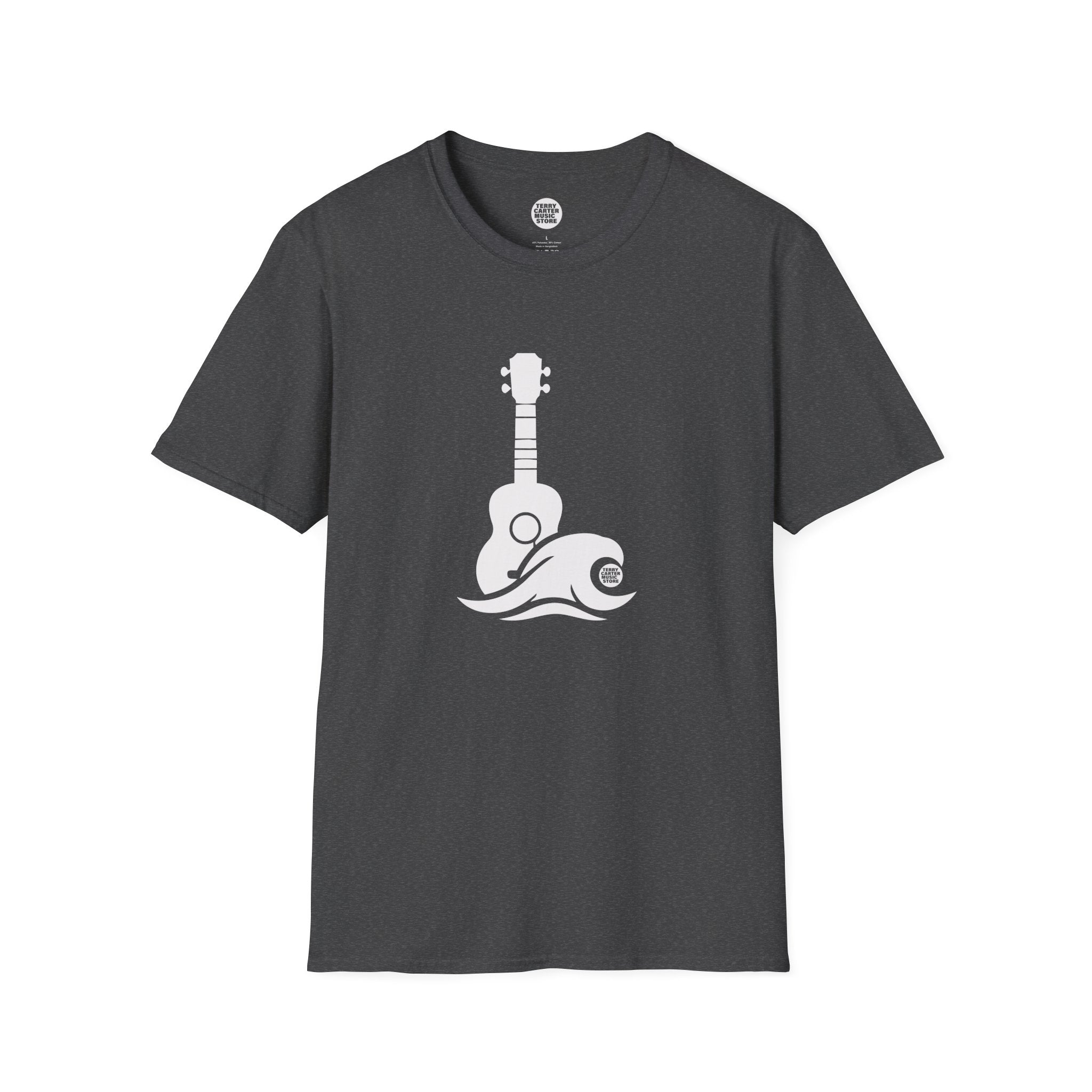 Ukulele Musician T‑Shirt - White Logo