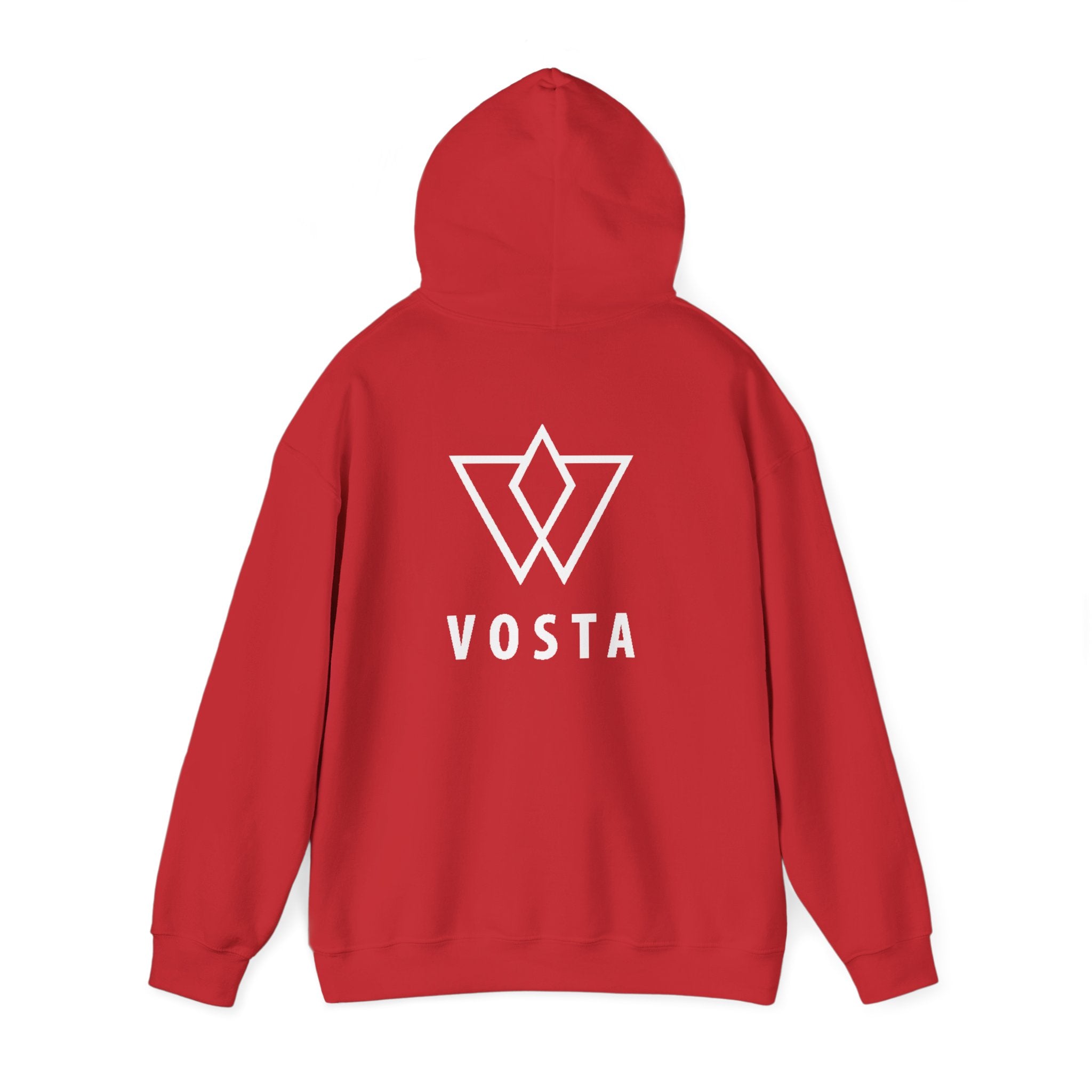 Vosta Hoodie - White Logo Pullover