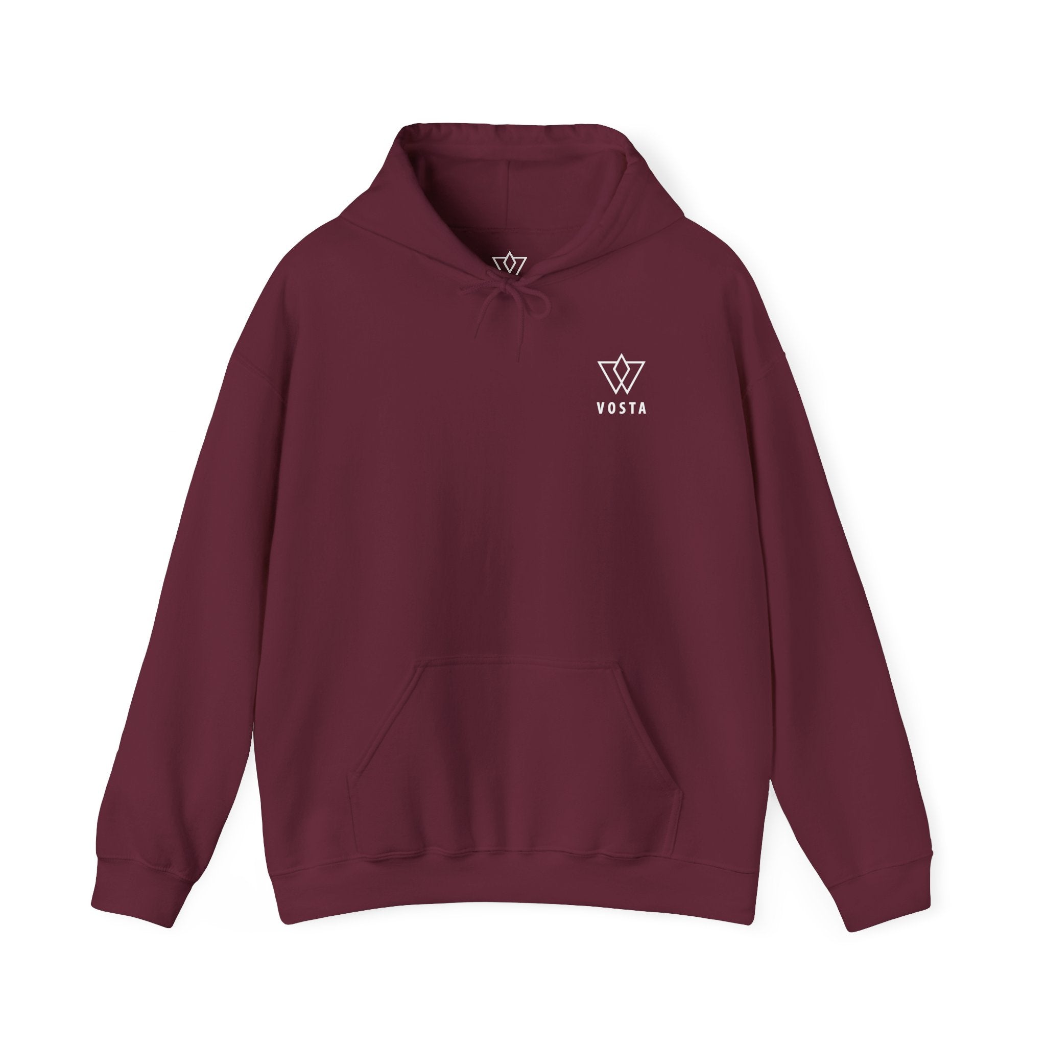 Vosta Hoodie - White Logo Pullover