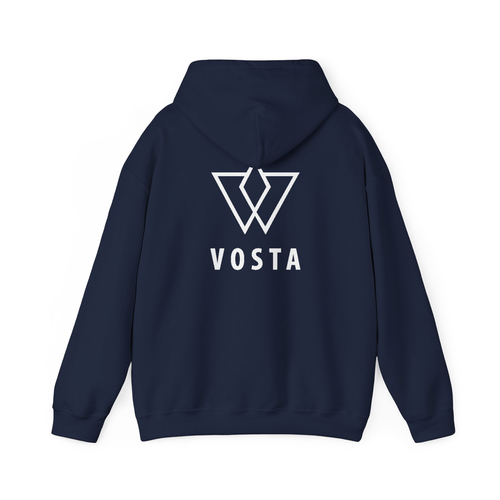 Vosta Hoodie - White Logo Pullover