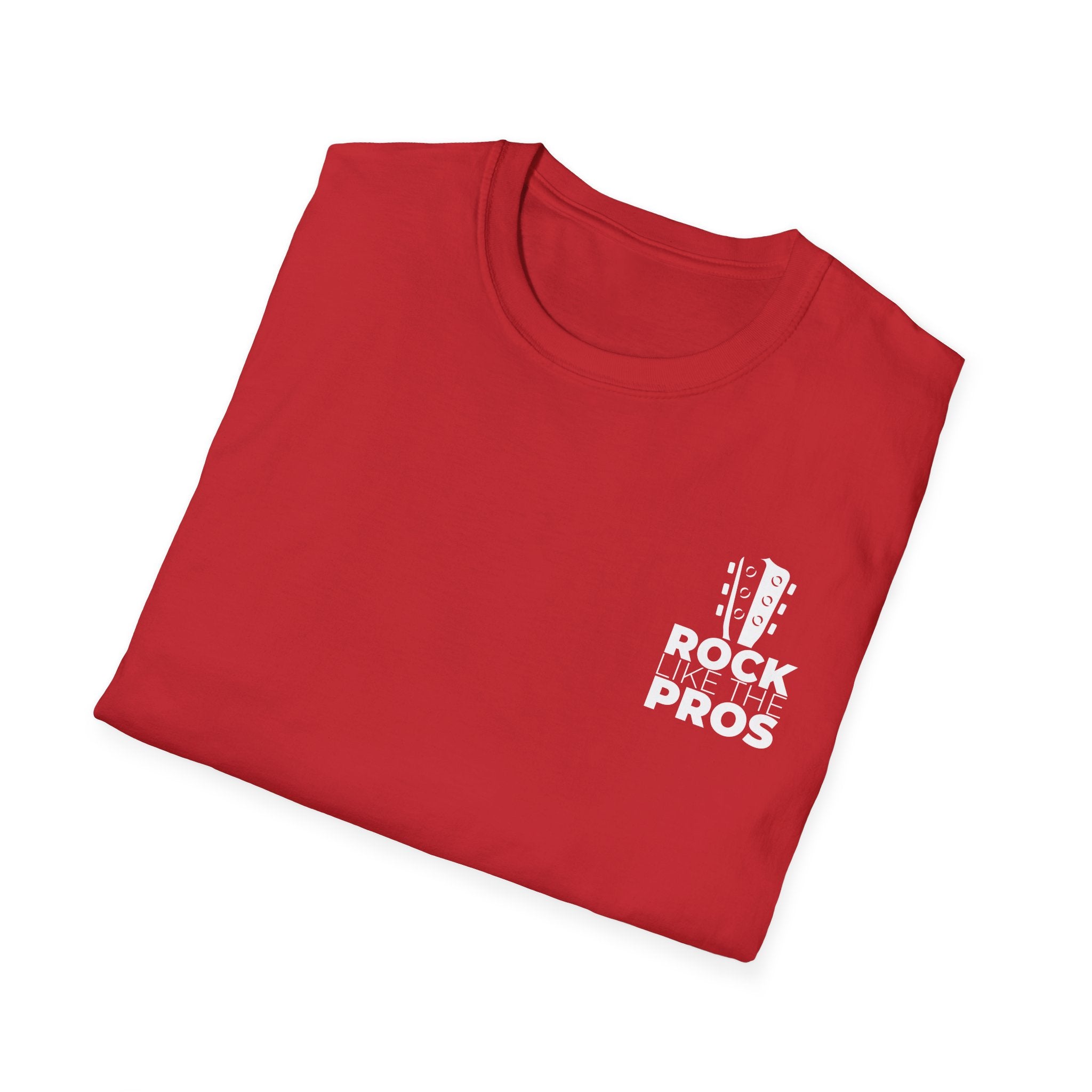 Rock Like The Pros T-Shirt - White Logo